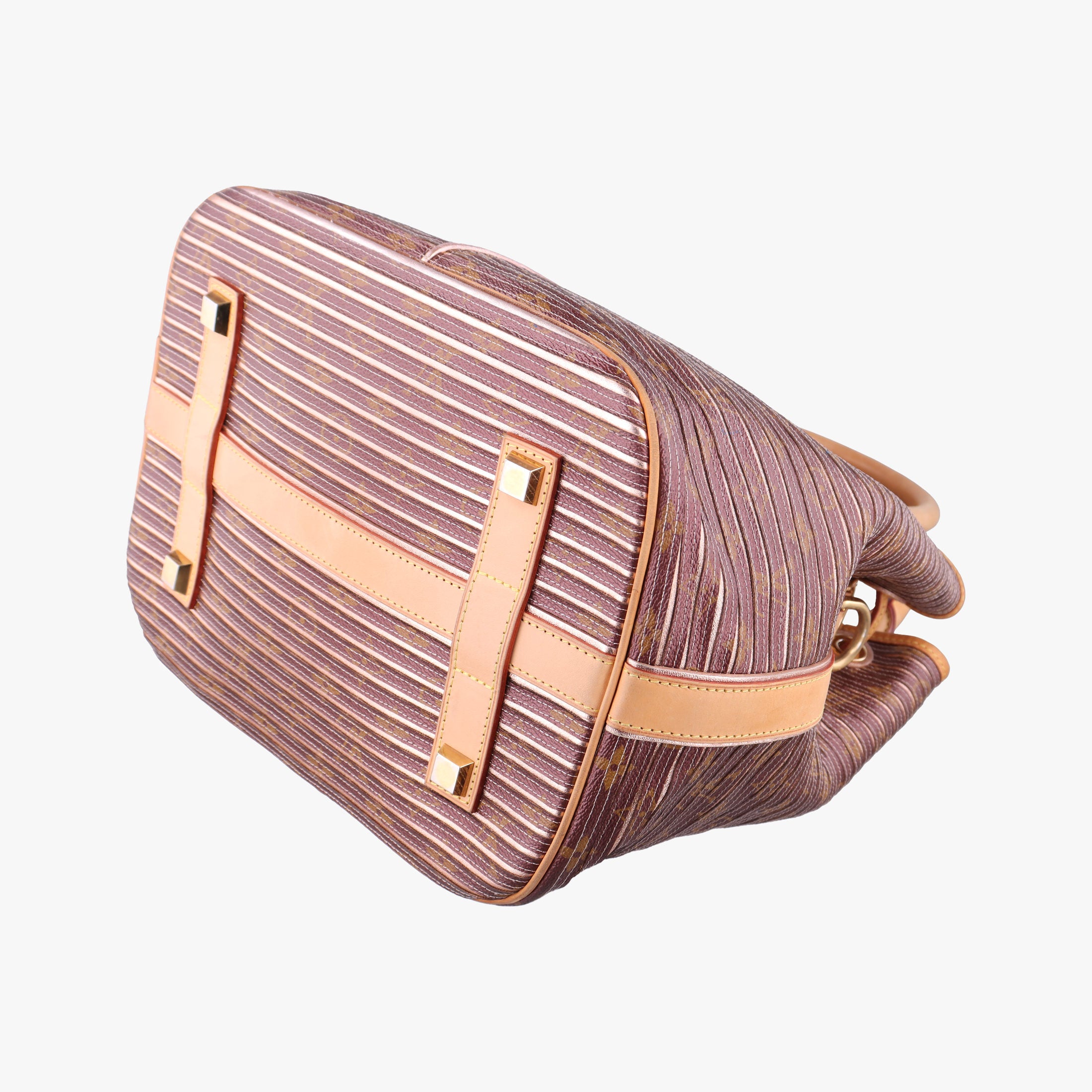 Pre-owned Louis Vuitton Neo Brown×Beige Monogram Eden M40379 shoulderbag | stylenewstar
