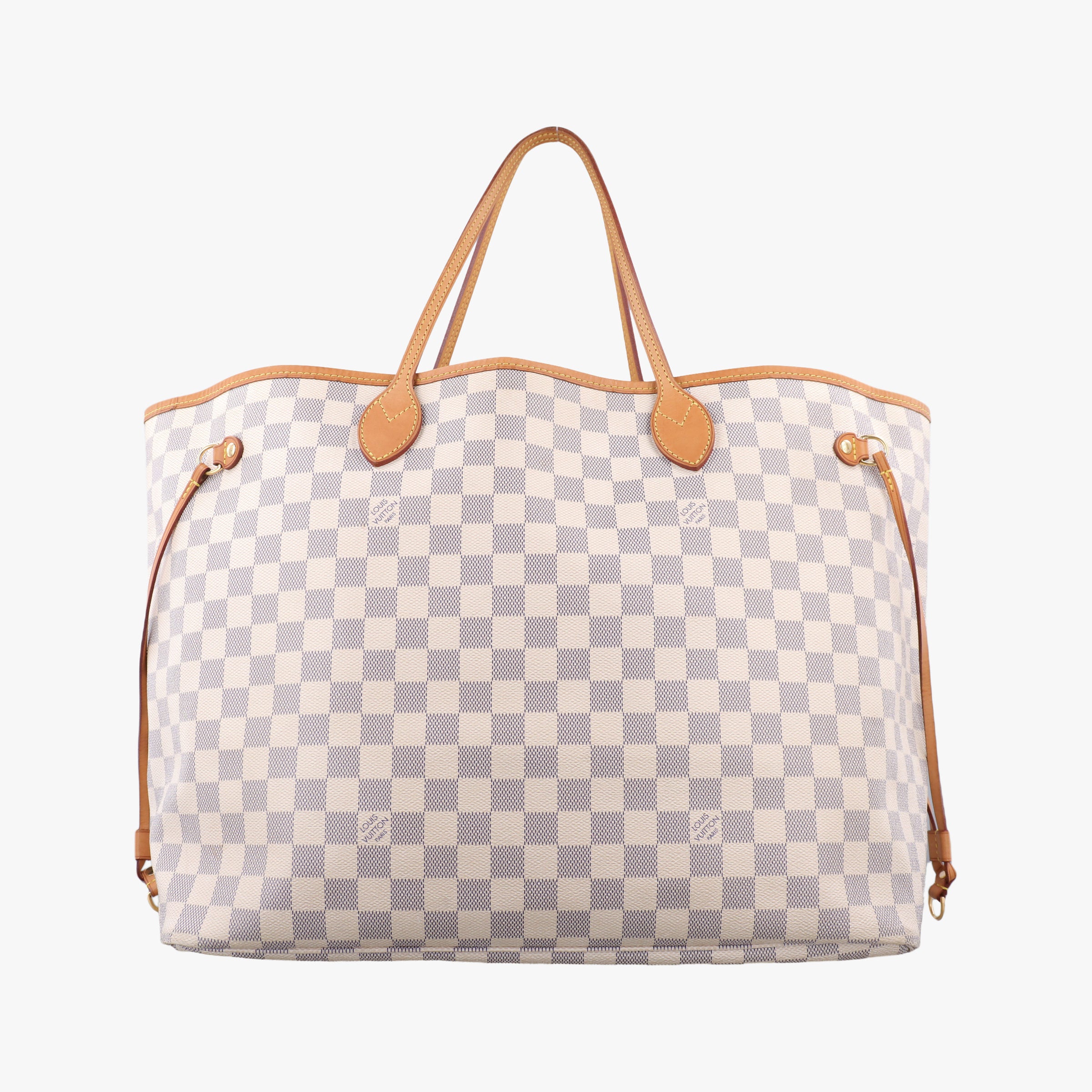 Secondhand Louis Vuitton NEVERFULL GM Azur Damier Canvas N51108 handbag | stylenewstar