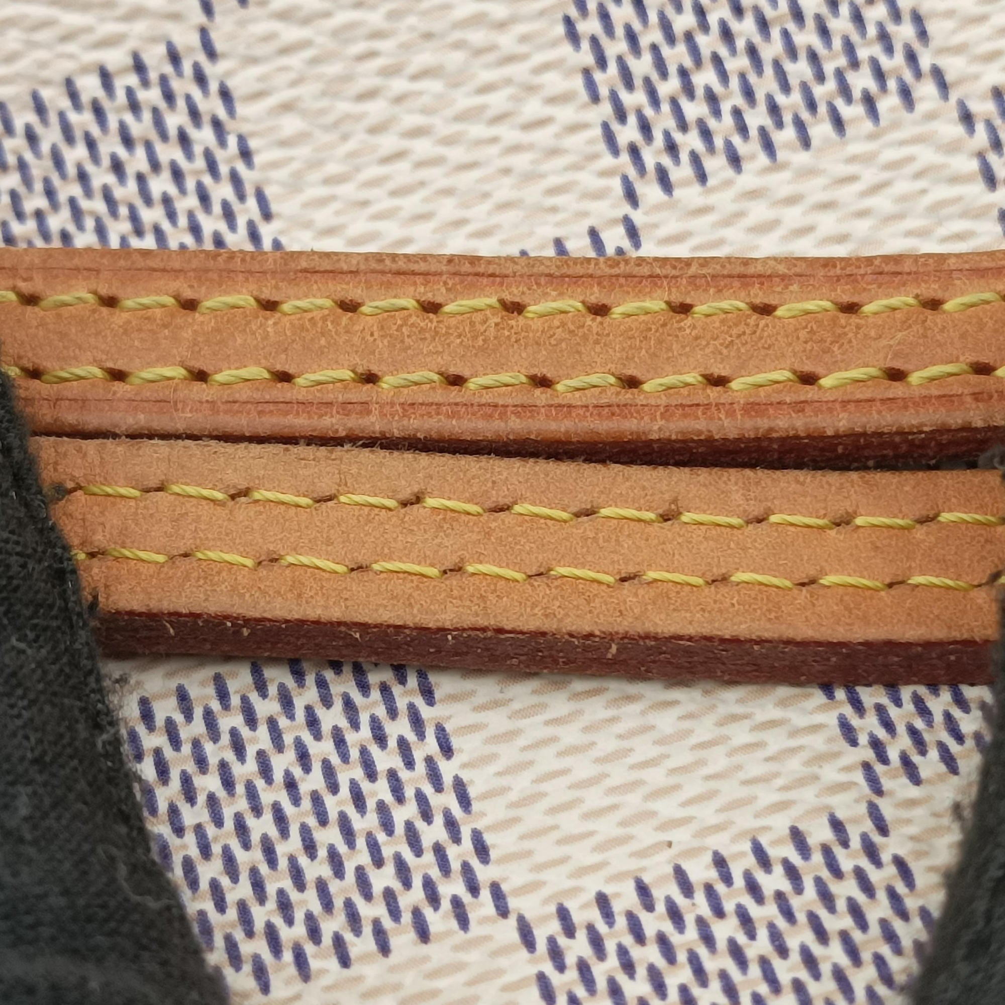 Secondhand Louis Vuitton NEVERFULL GM Azur Damier Canvas N51108 handbag | stylenewstar
