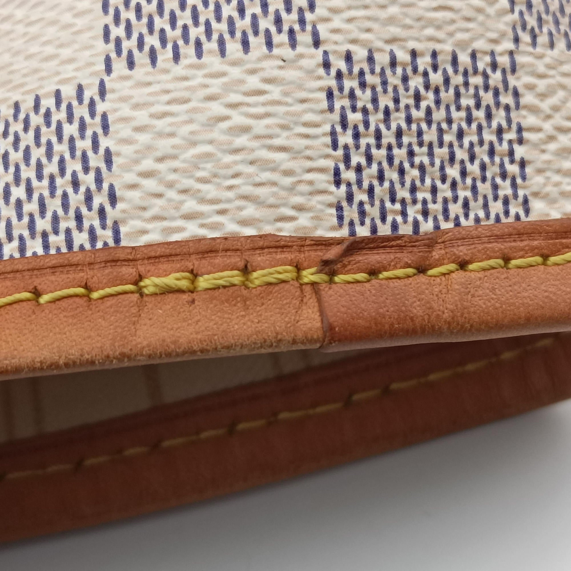 Secondhand Louis Vuitton NEVERFULL GM Azur Damier Canvas N51108 handbag | stylenewstar