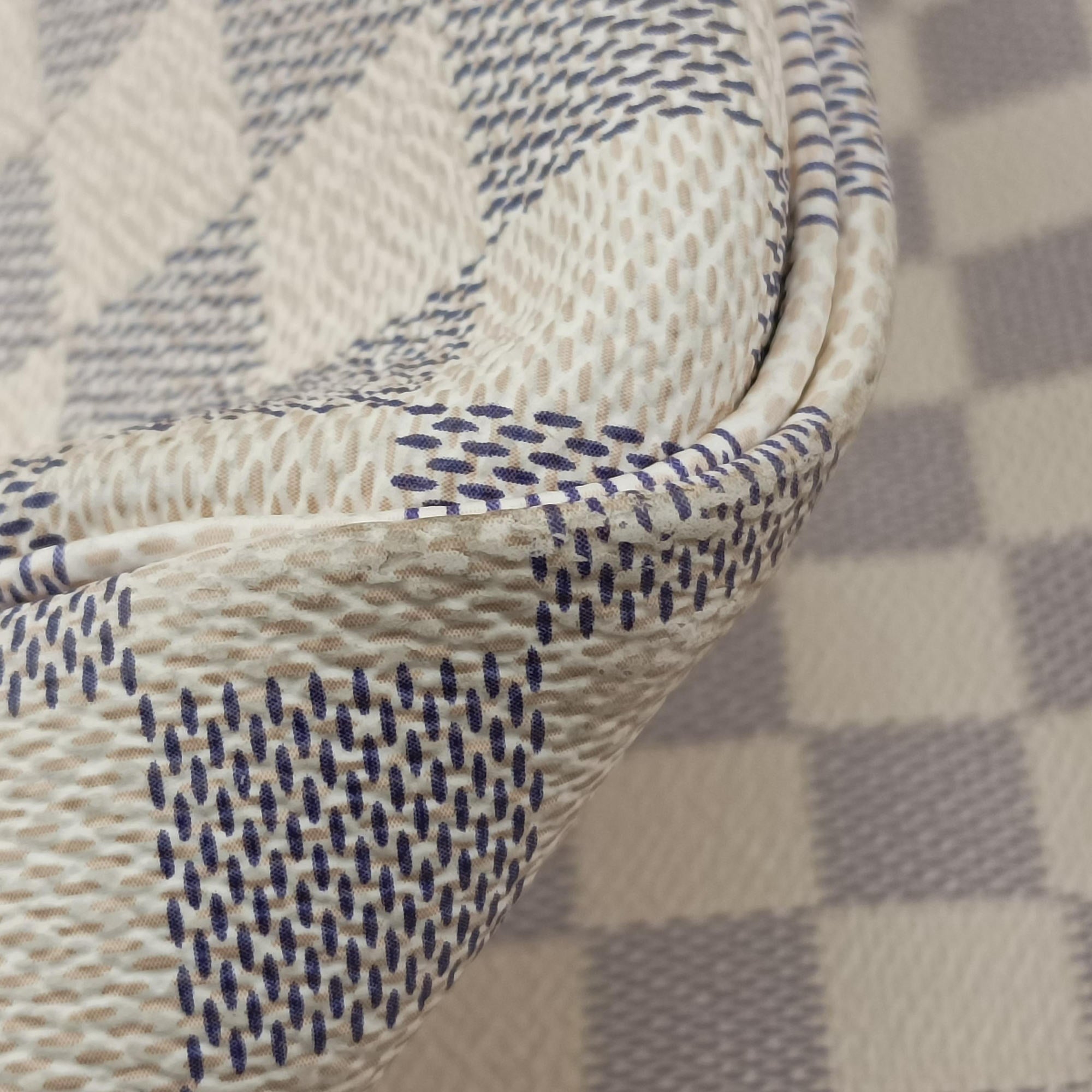 Secondhand Louis Vuitton NEVERFULL GM Azur Damier Canvas N51108 handbag | stylenewstar