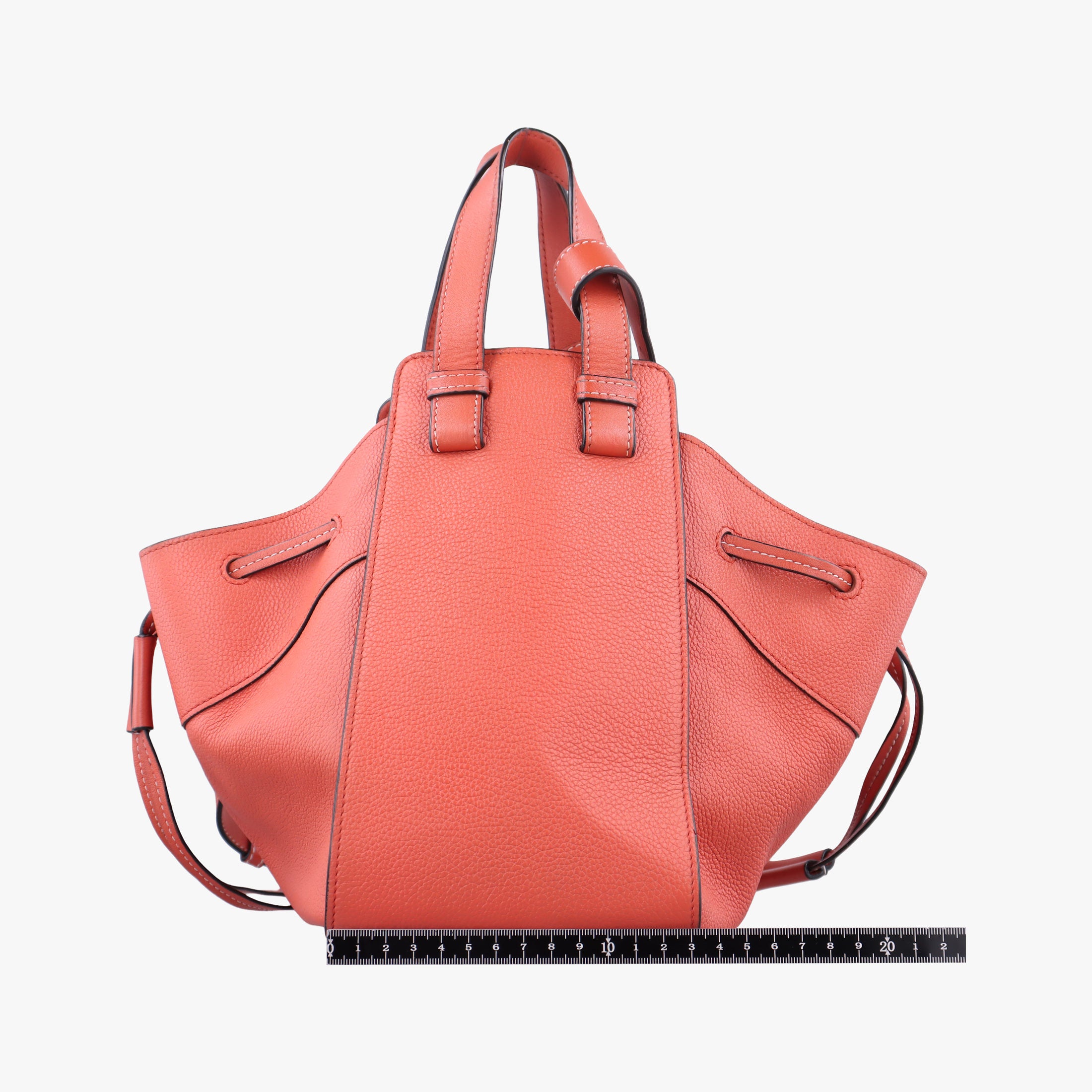 Secondhand Loewe Hammock Orange Leather  shoulderbag | stylenewstar