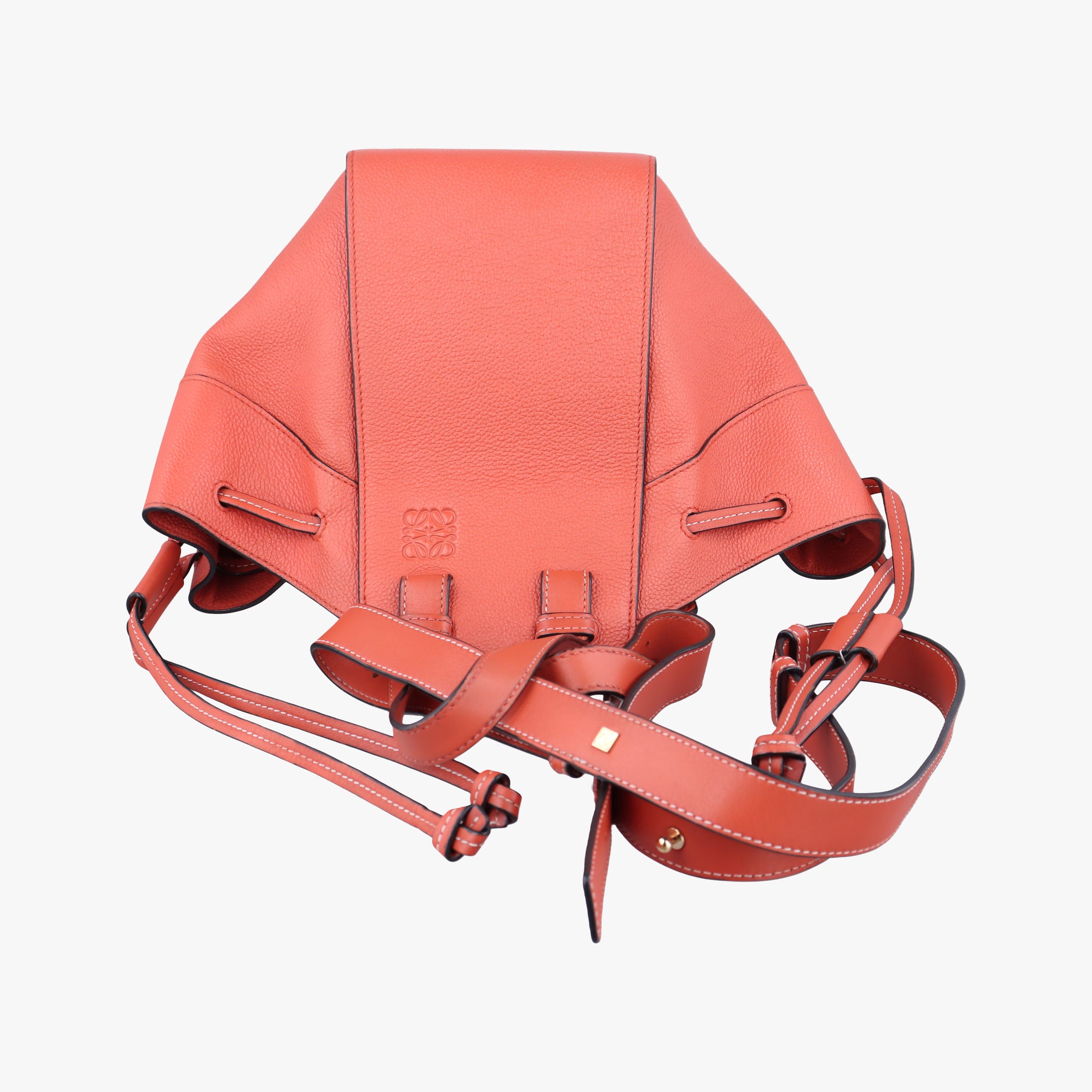 Secondhand Loewe Hammock Orange Leather  shoulderbag | stylenewstar