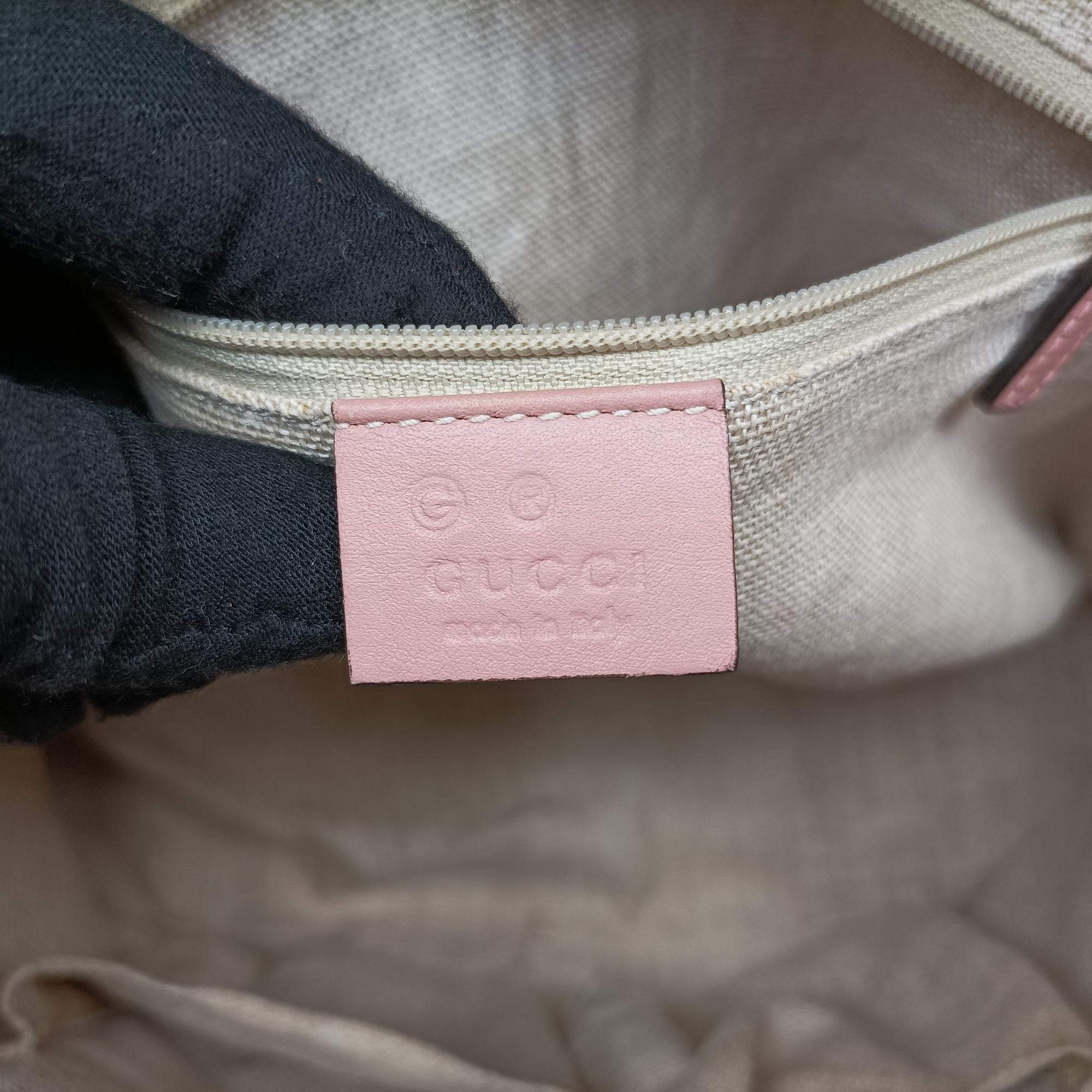 Vintage Gucci Microguccissima Pink Leather 449663 handbag | stylenewstar