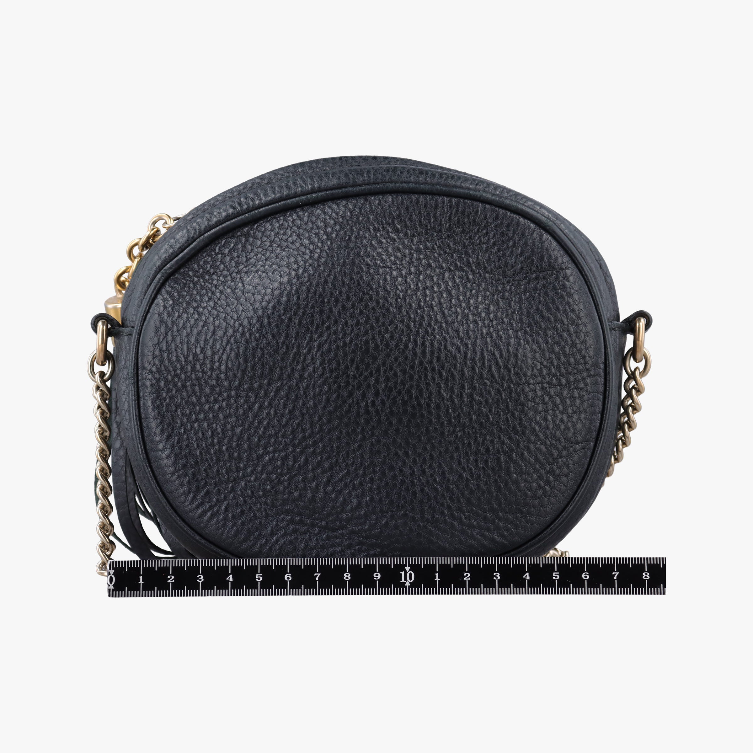 Pre-owned Gucci Soho Black Leather 353965 shoulderbag | stylenewstar