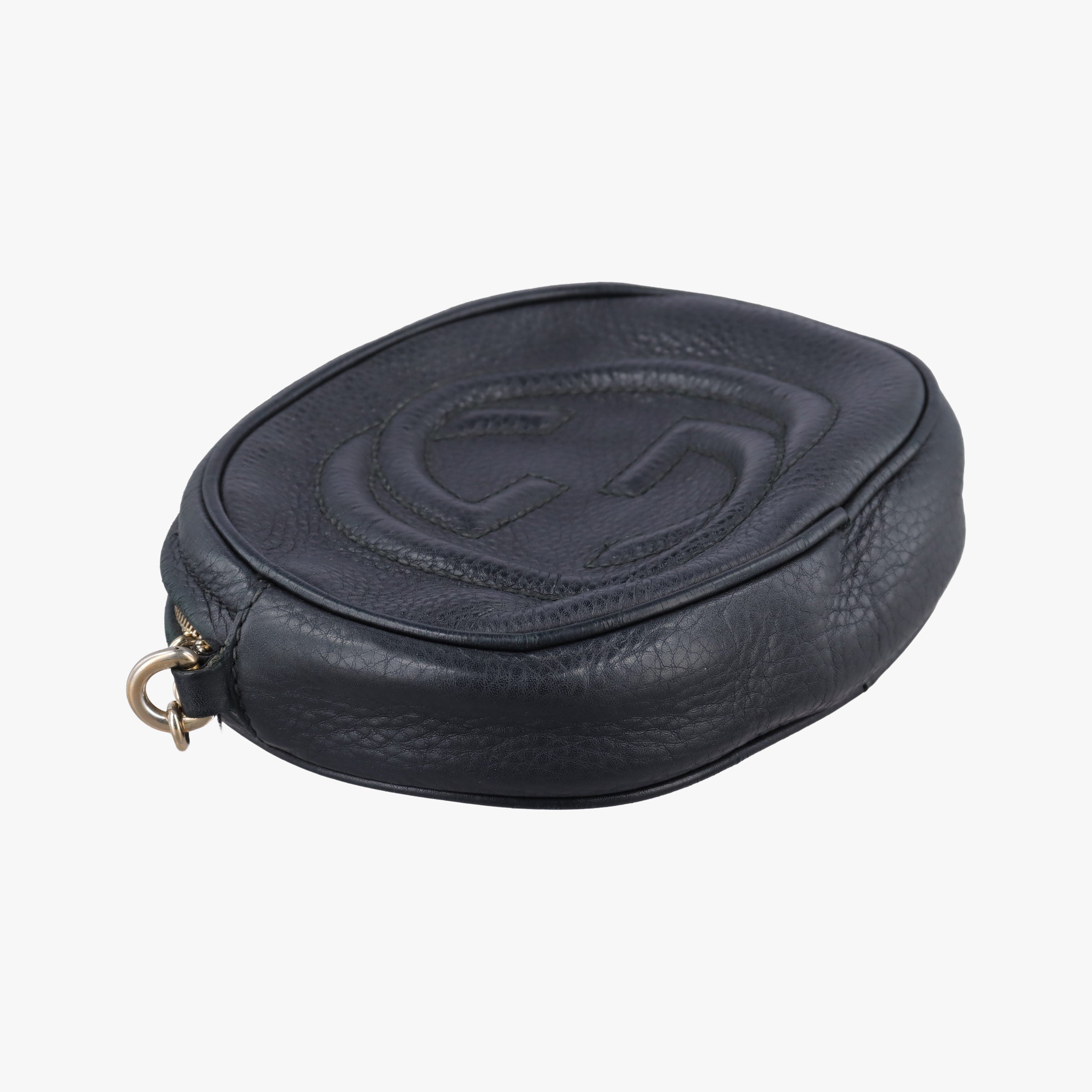 Pre-owned Gucci Soho Black Leather 353965 shoulderbag | stylenewstar
