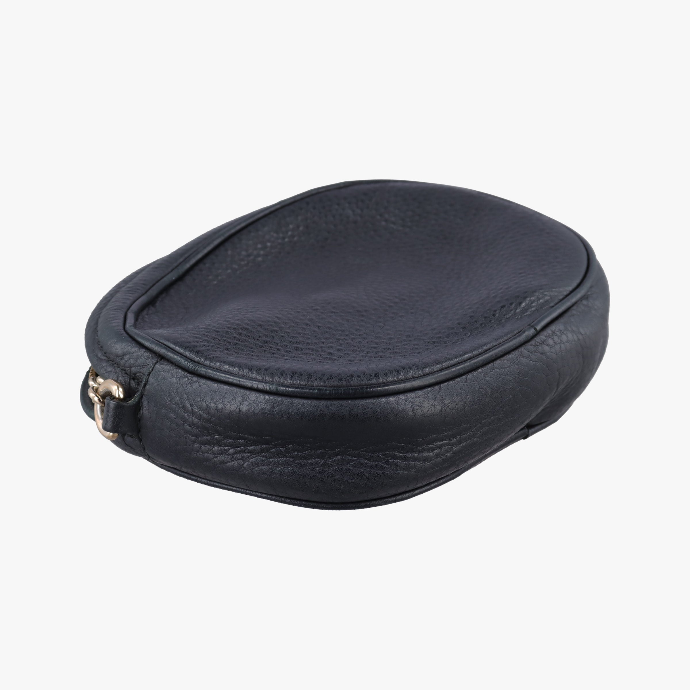 Pre-owned Gucci Soho Black Leather 353965 shoulderbag | stylenewstar