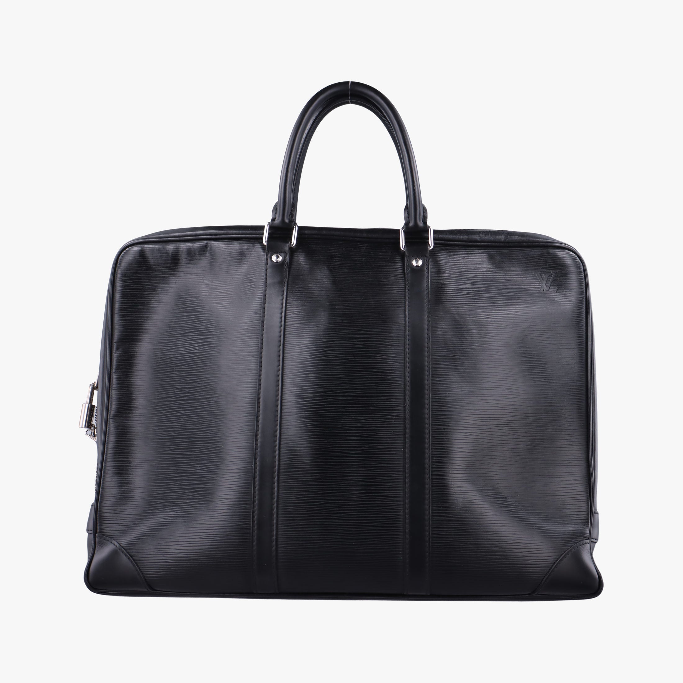 Vintage Louis Vuitton Porto Document Voyage Noir Epi M59162 handbag | stylenewstar