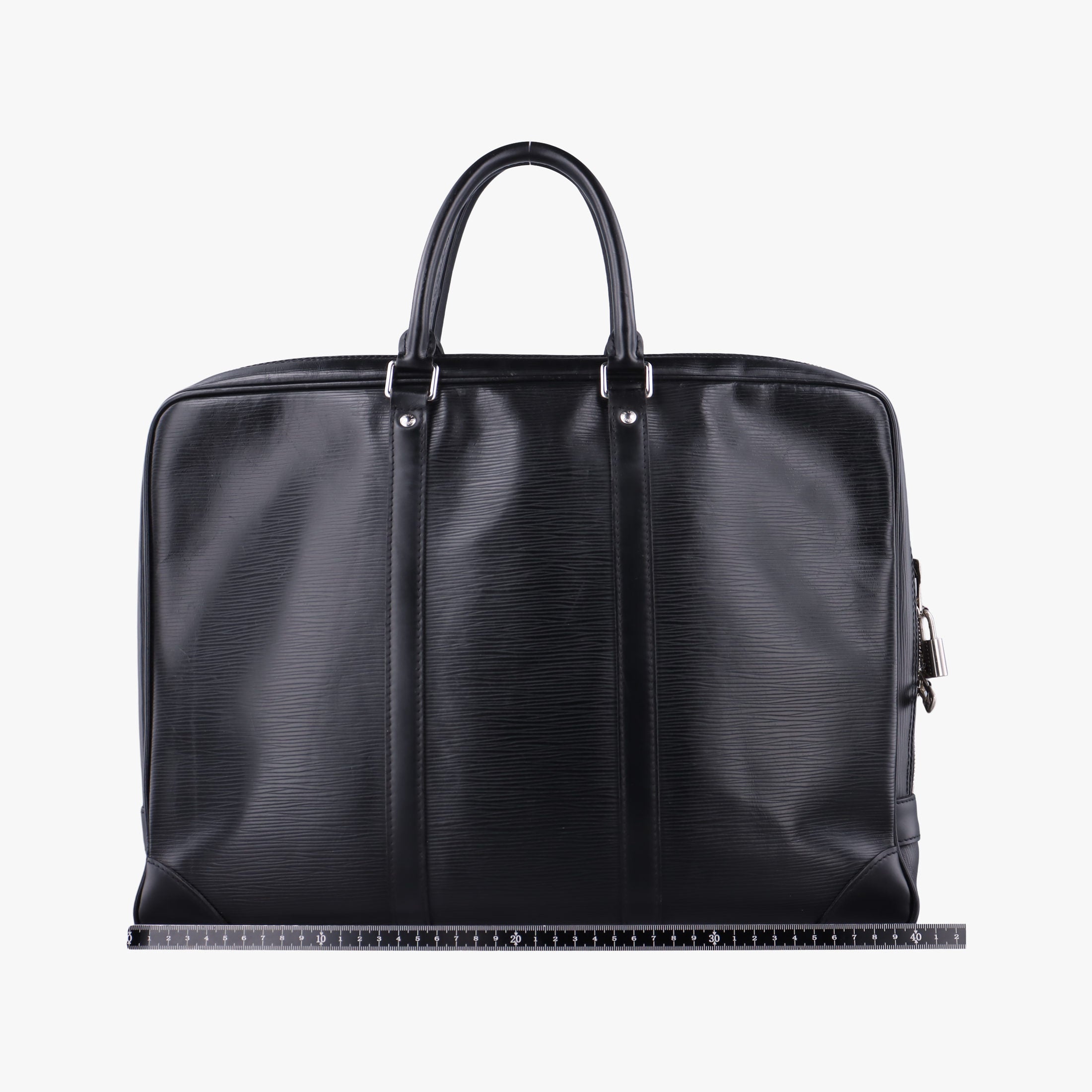 Vintage Louis Vuitton Porto Document Voyage Noir Epi M59162 handbag | stylenewstar