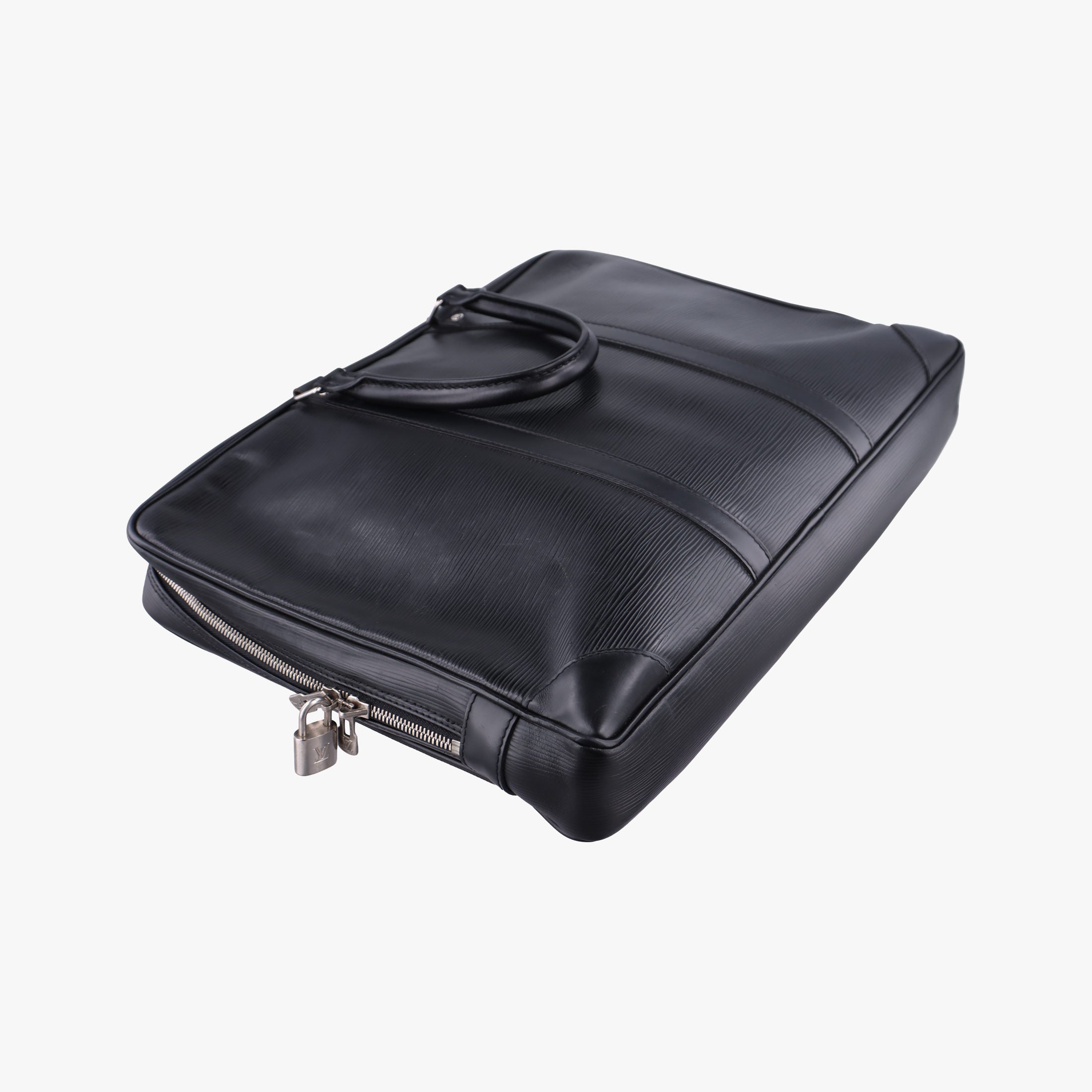 Vintage Louis Vuitton Porto Document Voyage Noir Epi M59162 handbag | stylenewstar