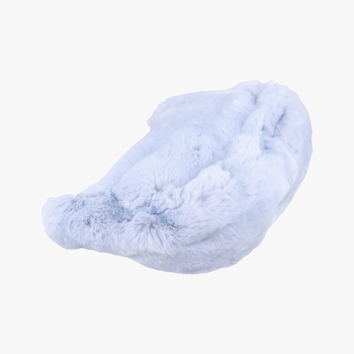 Pre-owned Chanel COCO Mark Light Blue Lapin Fur A20455 shoulderbag | stylenewstar