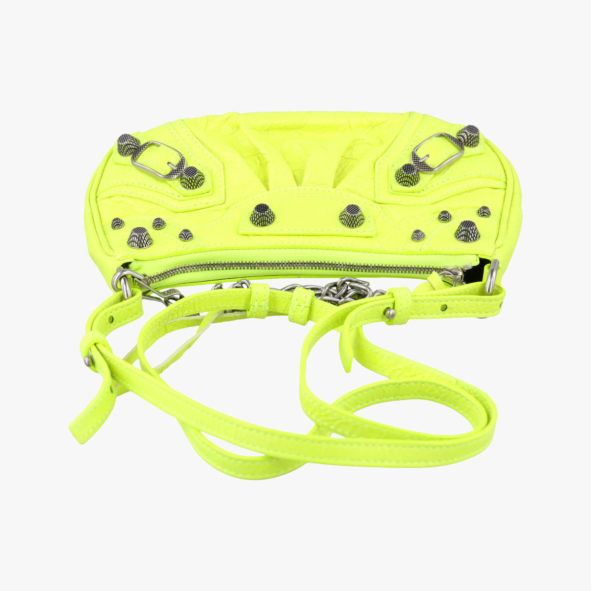 Secondhand Balenciaga Le Cagole Yellow lambskin  shoulderbag | stylenewstar