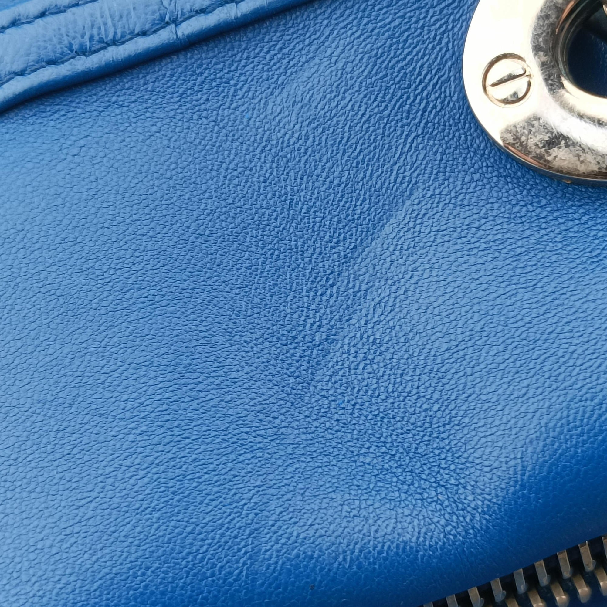 Secondhand Christian Dior Granville Blue lambskin  shoulderbag | stylenewstar
