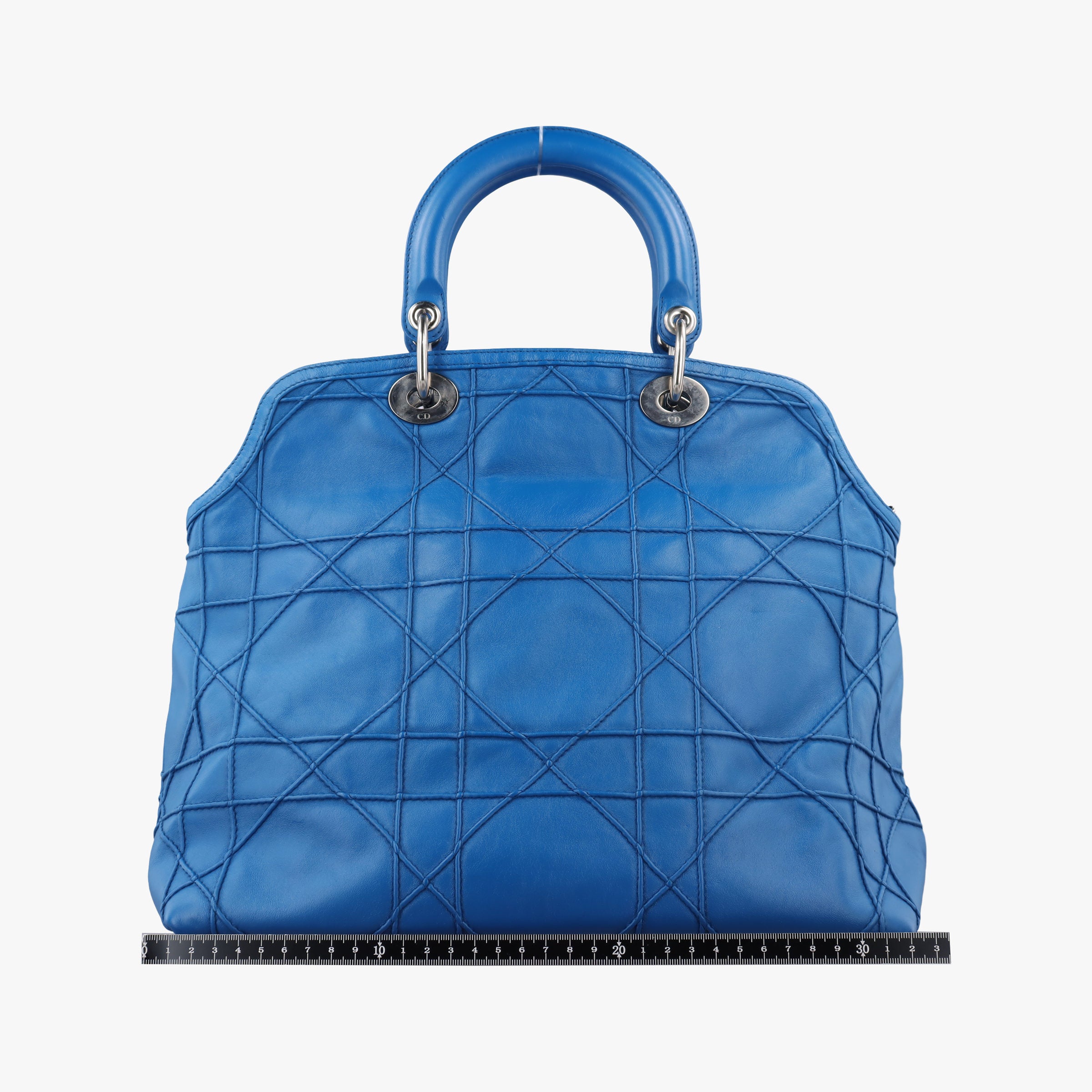 Secondhand Christian Dior Granville Blue lambskin  shoulderbag | stylenewstar