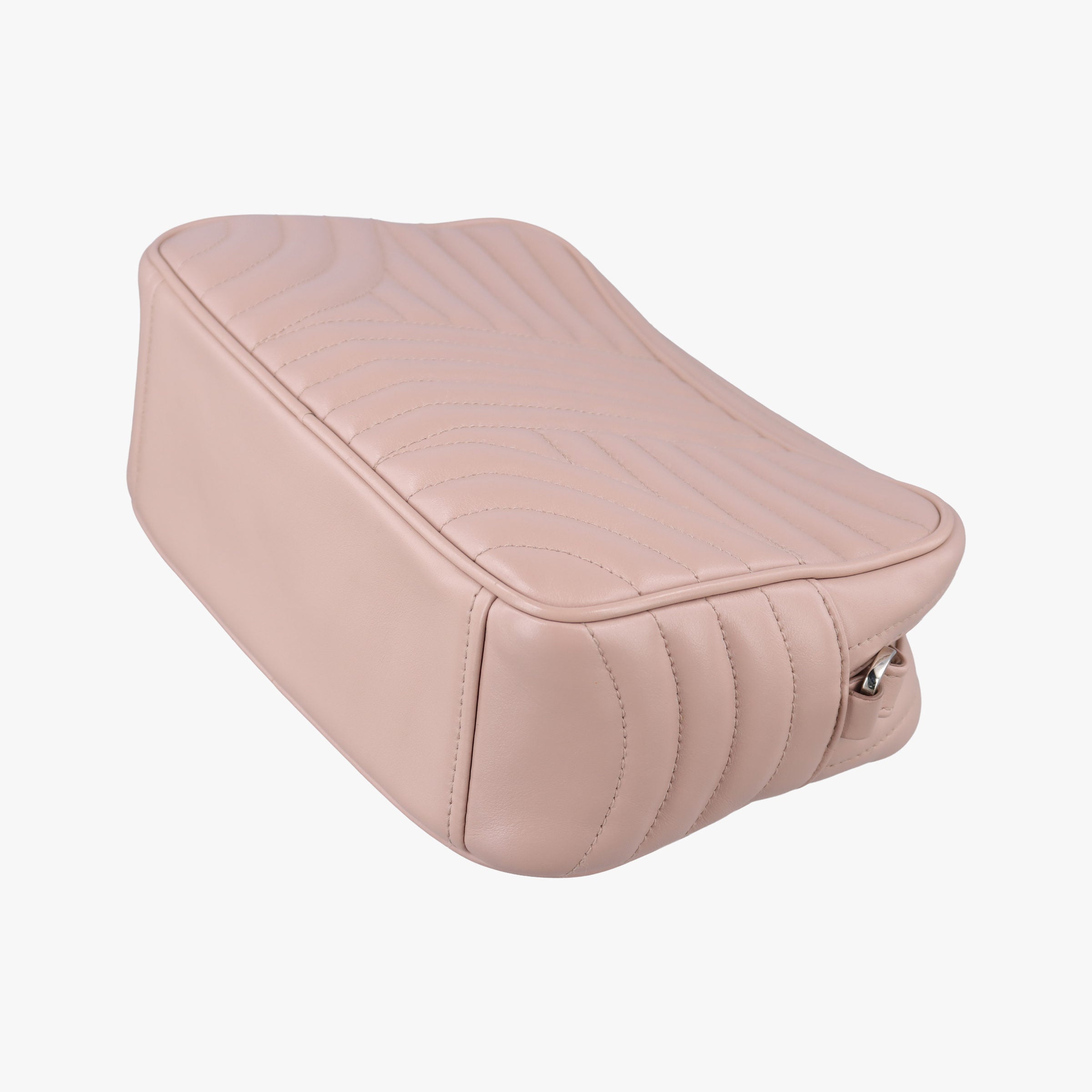 Secondhand Prada Diagramme Pink Leather 1BH084 shoulderbag | stylenewstar