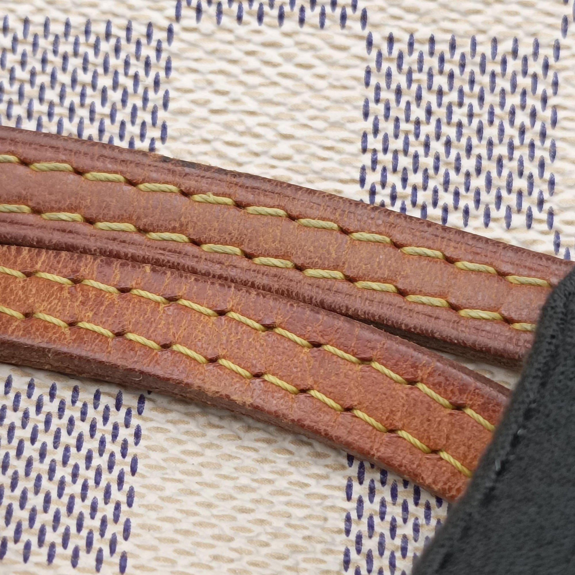 Pre-owned Louis Vuitton Neverfull MM Azur Damier Canvas N51107 shoulderbag | stylenewstar