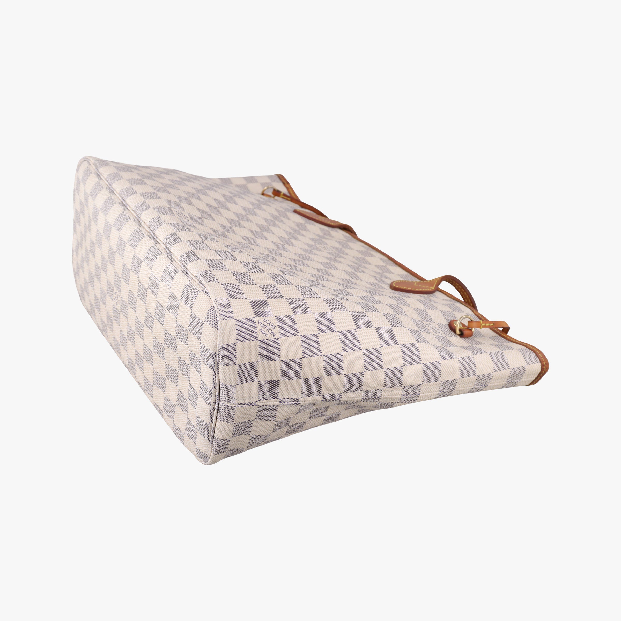 Pre-owned Louis Vuitton Neverfull MM Azur Damier Canvas N51107 shoulderbag | stylenewstar