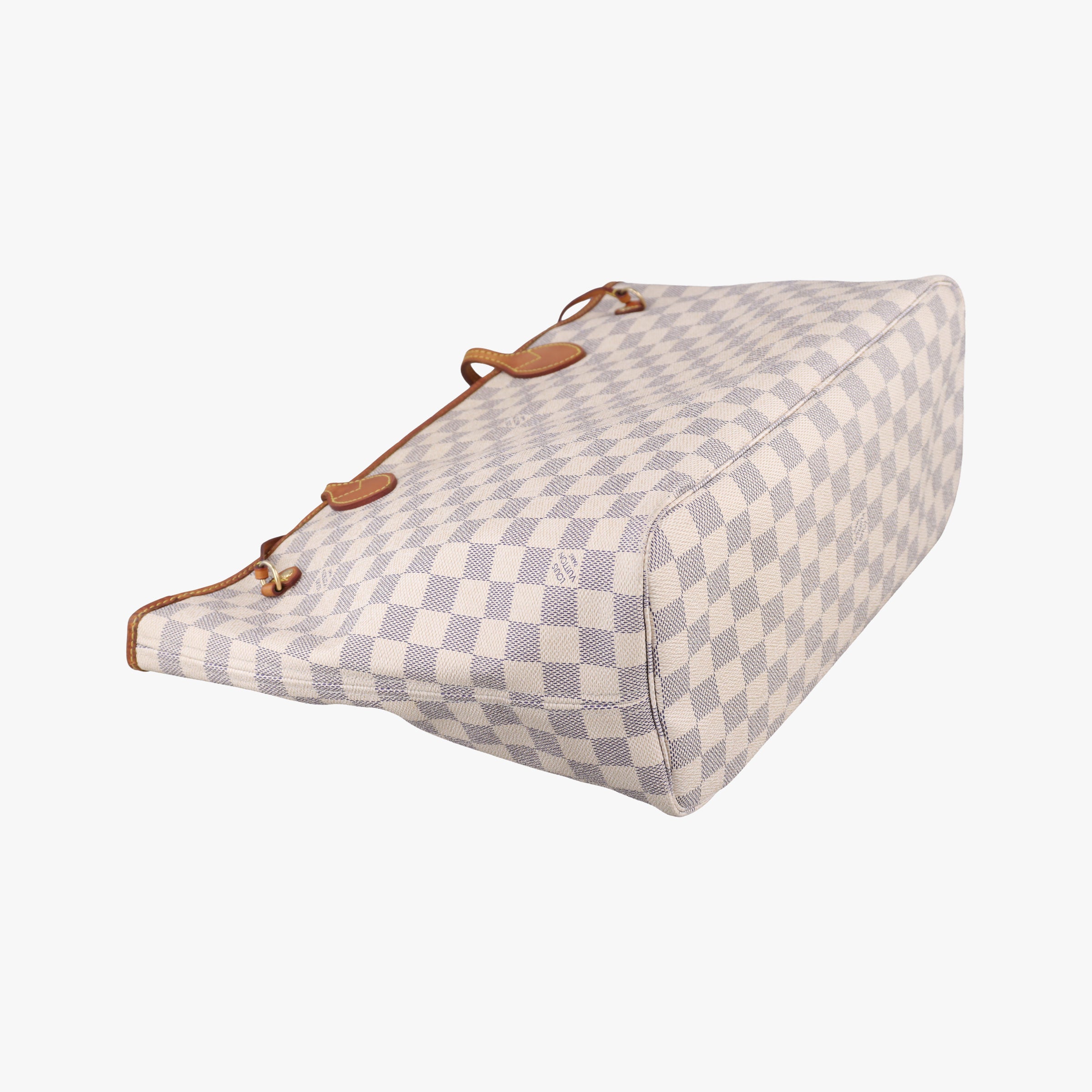 Pre-owned Louis Vuitton Neverfull MM Azur Damier Canvas N51107 shoulderbag | stylenewstar