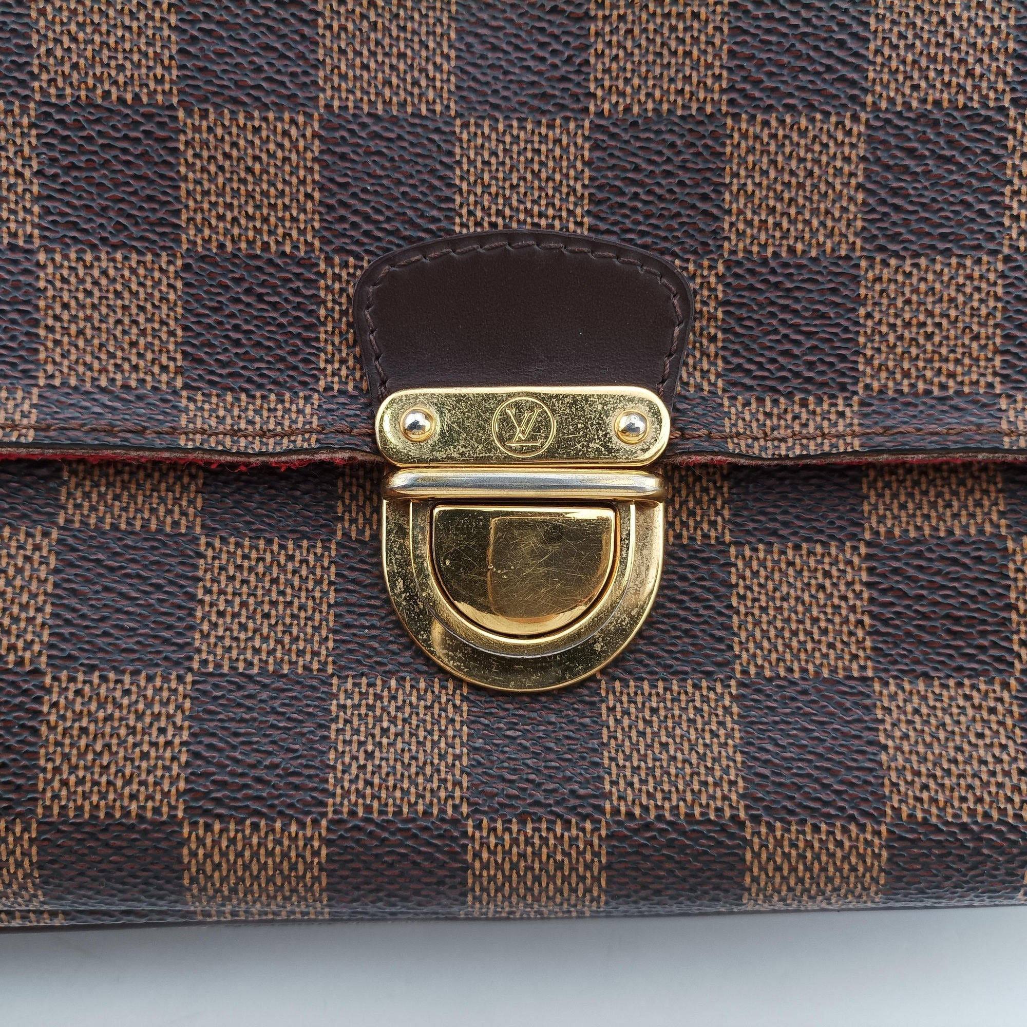 Pre-owned Louis Vuitton Ravello GM Ebene Monogram Canvas N60006 shoulderbag | stylenewstar