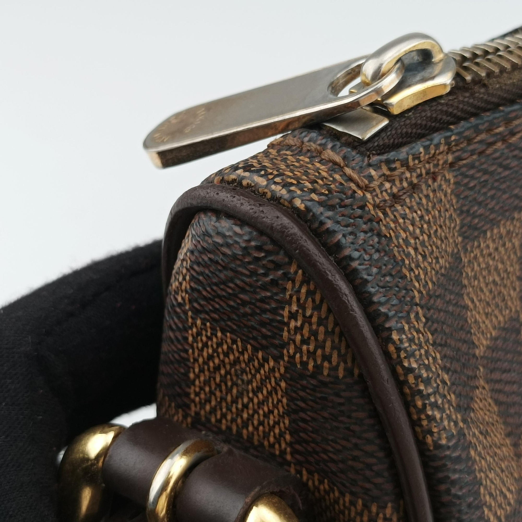 Pre-owned Louis Vuitton Ravello GM Ebene Monogram Canvas N60006 shoulderbag | stylenewstar
