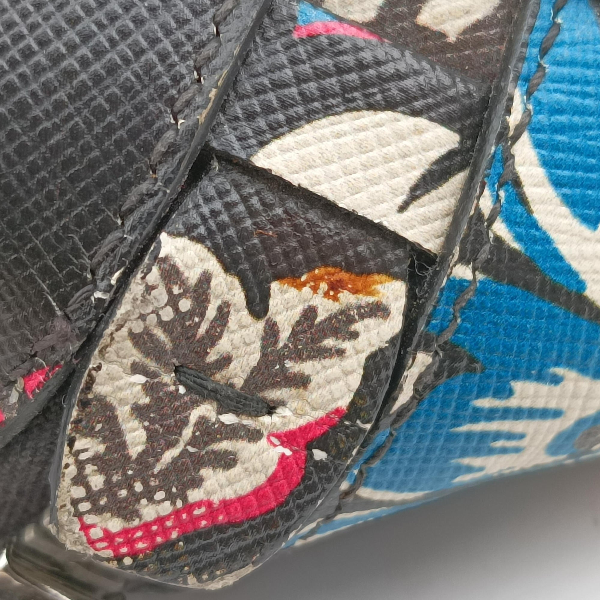 Vintage Prada Tessuto Multicolour SAFFIANO Leather  handbag | stylenewstar