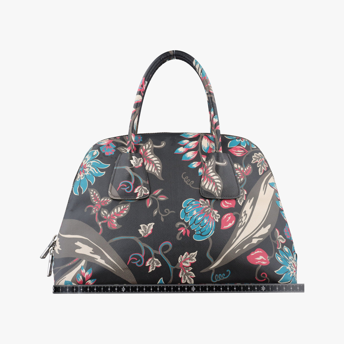 Vintage Prada Tessuto Multicolour SAFFIANO Leather  handbag | stylenewstar