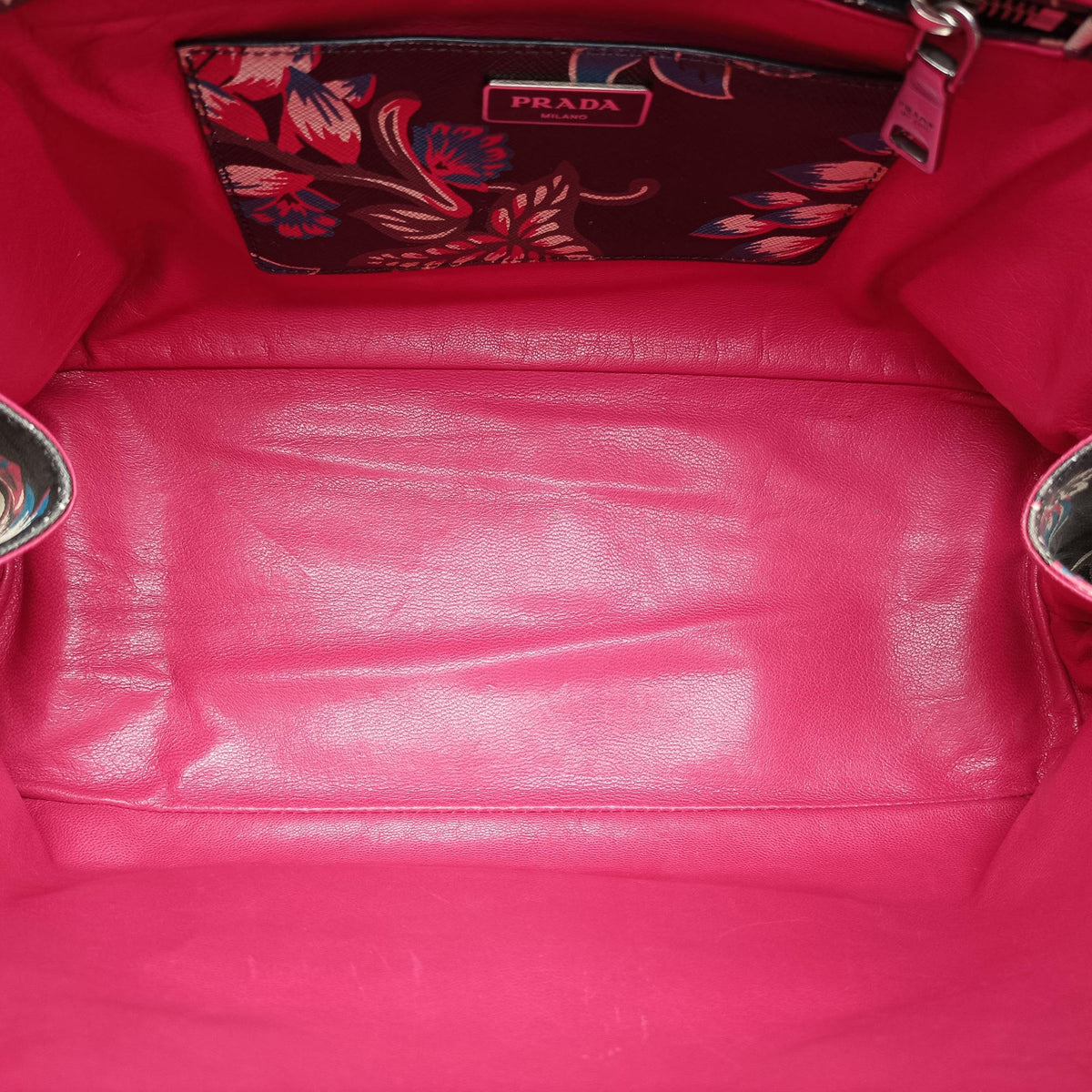 Vintage Prada Tessuto Multicolour SAFFIANO Leather  handbag | stylenewstar