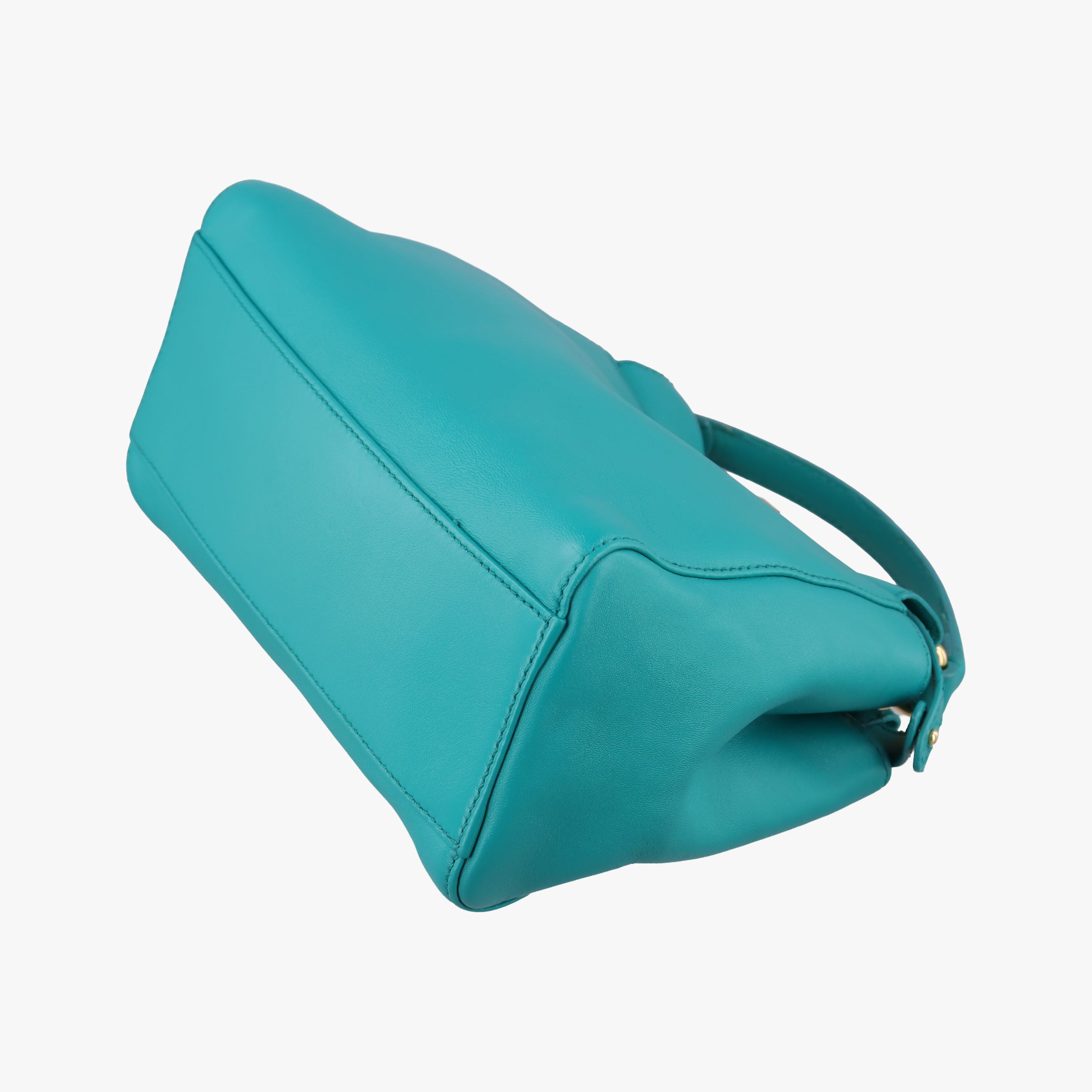 Pre-owned Fendi PEEKABOO Blue Leather 8BN244 shoulderbag | stylenewstar
