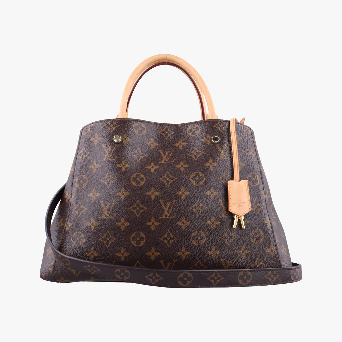 Pre-owned Louis Vuitton MONTAIGNE MM Brown Monogram Canvas M41056 shoulderbag | stylenewstar