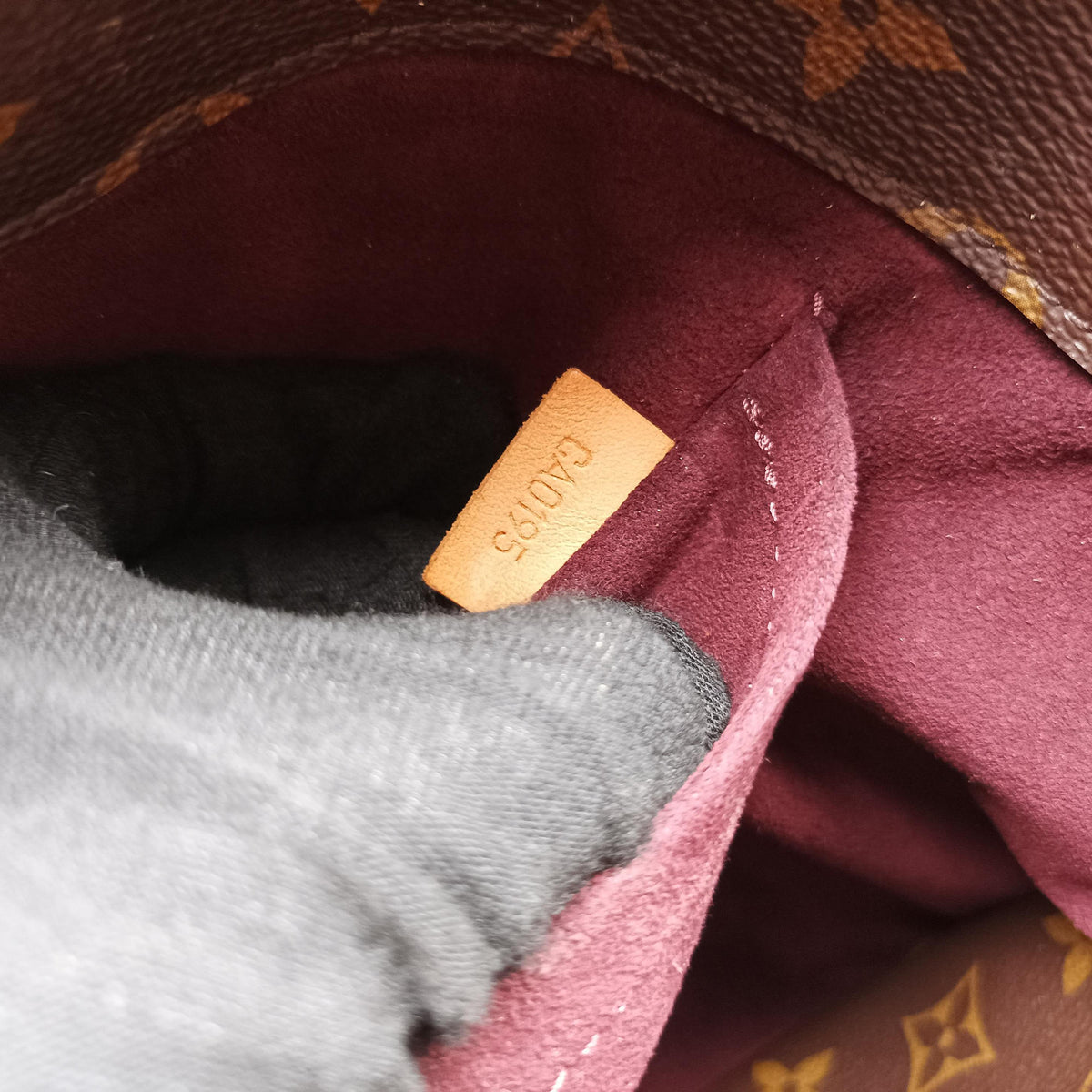 Pre-owned Louis Vuitton MONTAIGNE MM Brown Monogram Canvas M41056 shoulderbag | stylenewstar