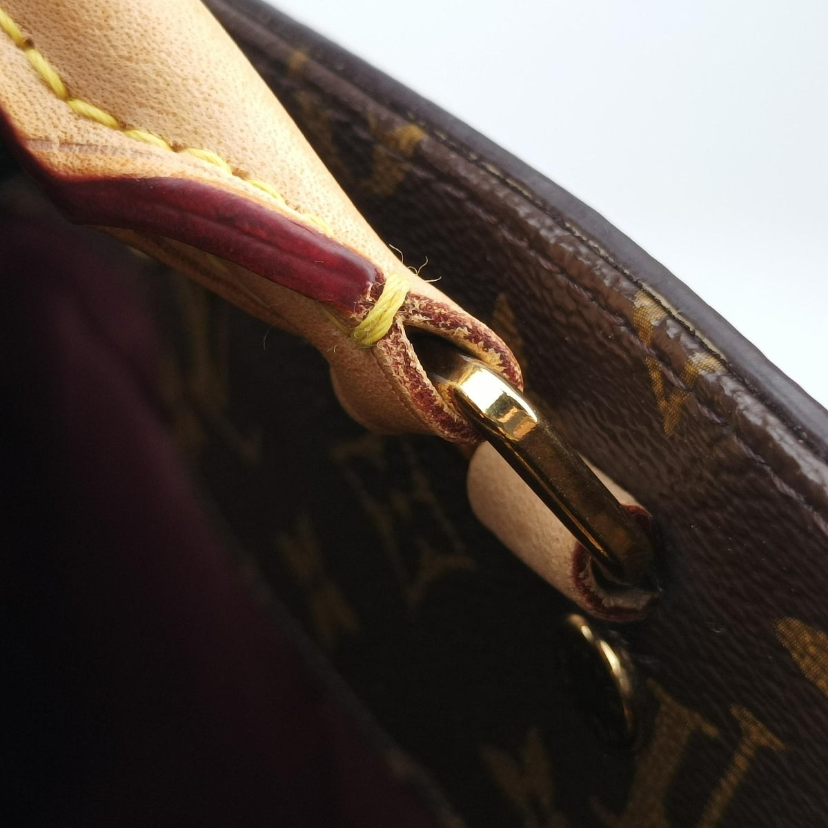 Pre-owned Louis Vuitton MONTAIGNE MM Brown Monogram Canvas M41056 shoulderbag | stylenewstar