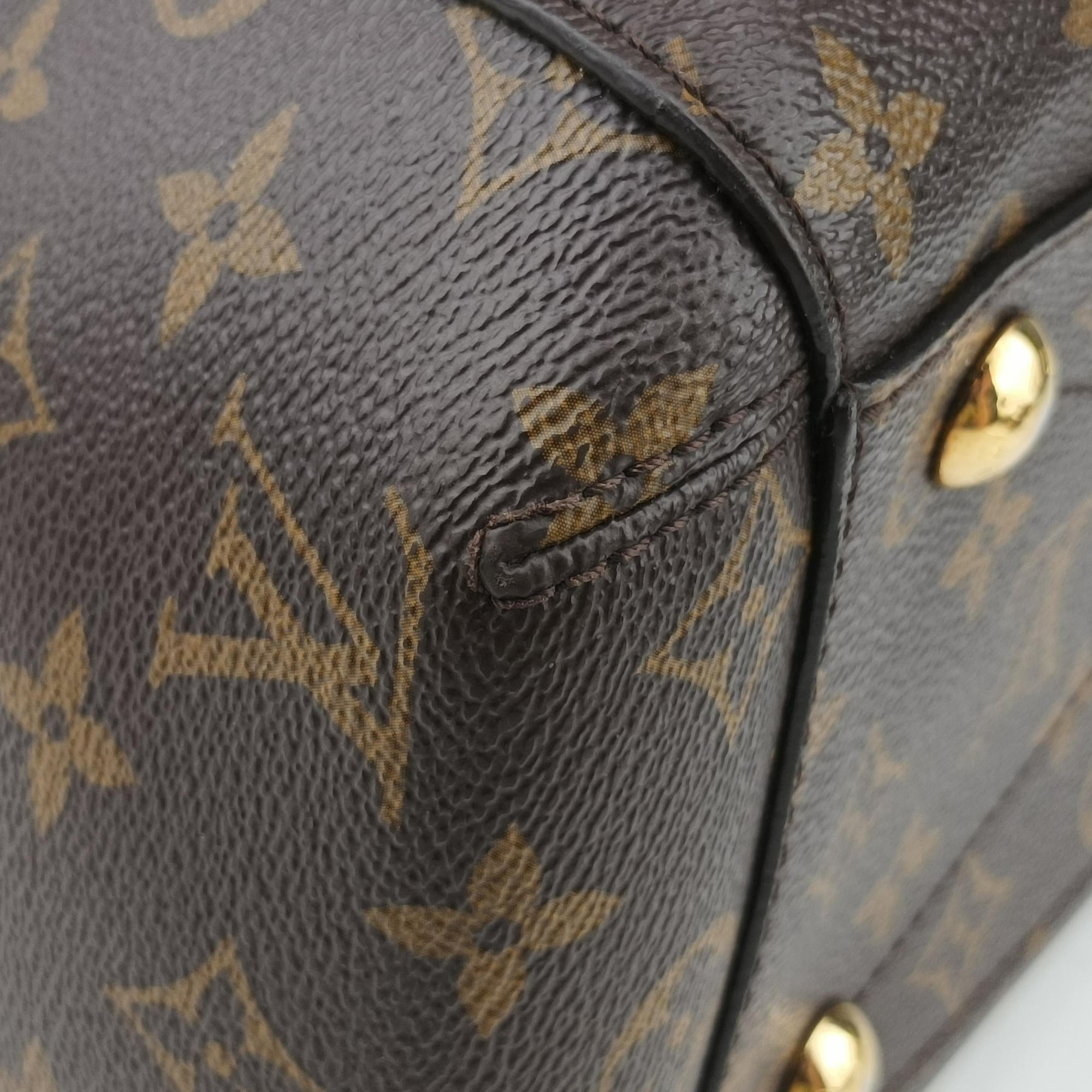 Pre-owned Louis Vuitton MONTAIGNE MM Brown Monogram Canvas M41056 shoulderbag | stylenewstar