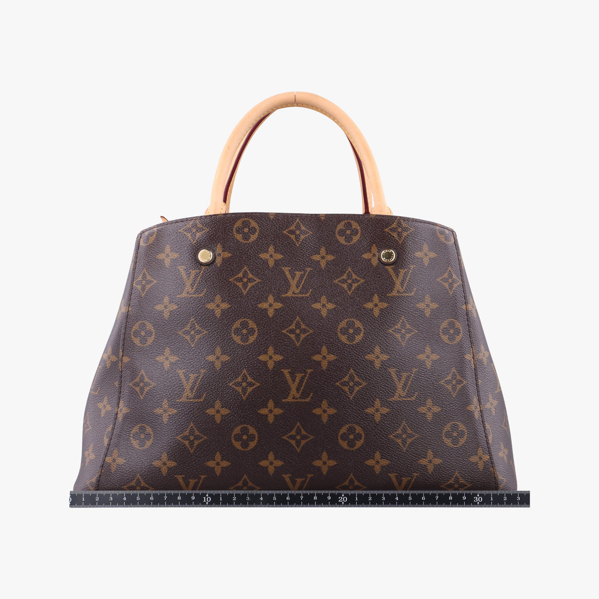 Pre-owned Louis Vuitton MONTAIGNE MM Brown Monogram Canvas M41056 shoulderbag | stylenewstar