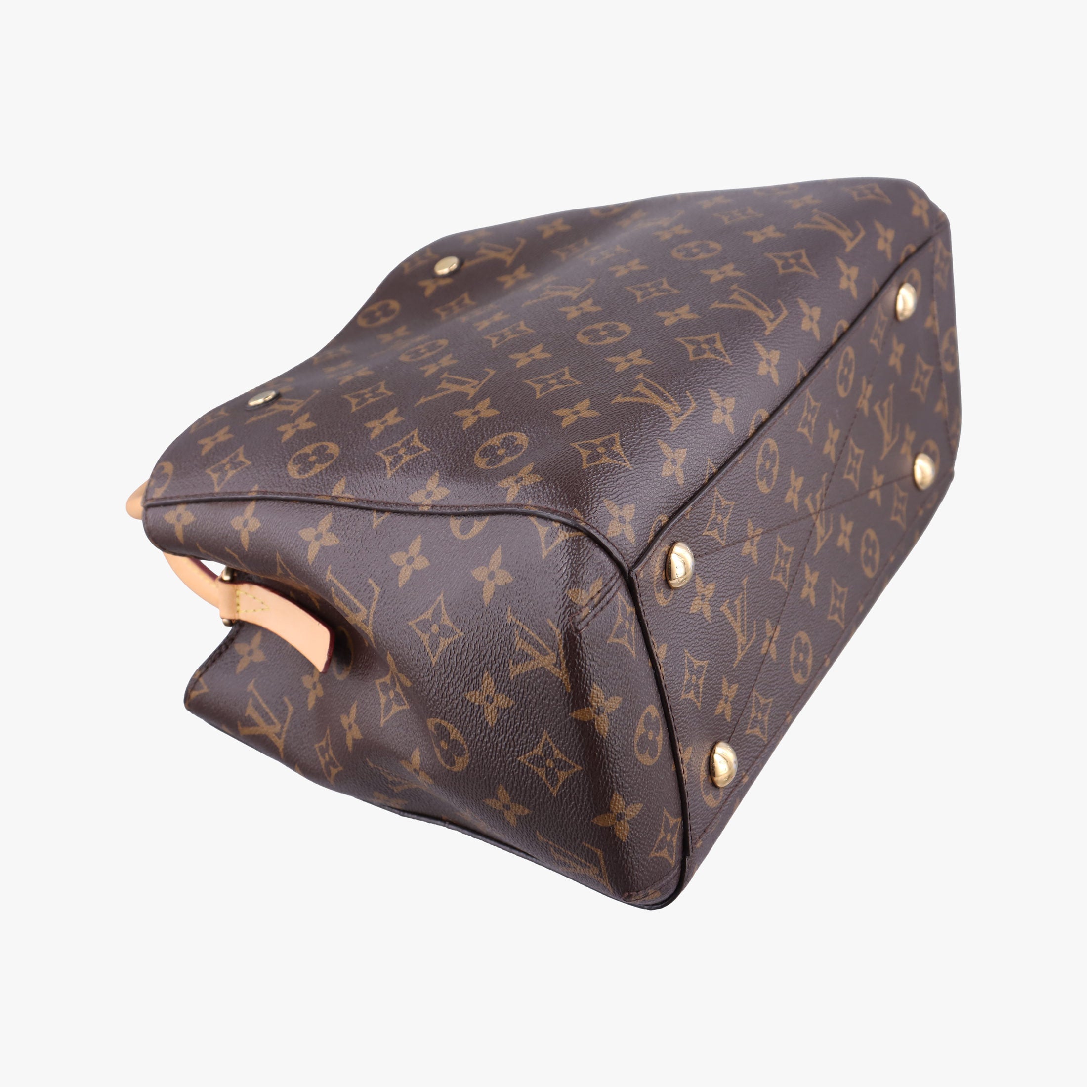 Pre-owned Louis Vuitton MONTAIGNE MM Brown Monogram Canvas M41056 shoulderbag | stylenewstar