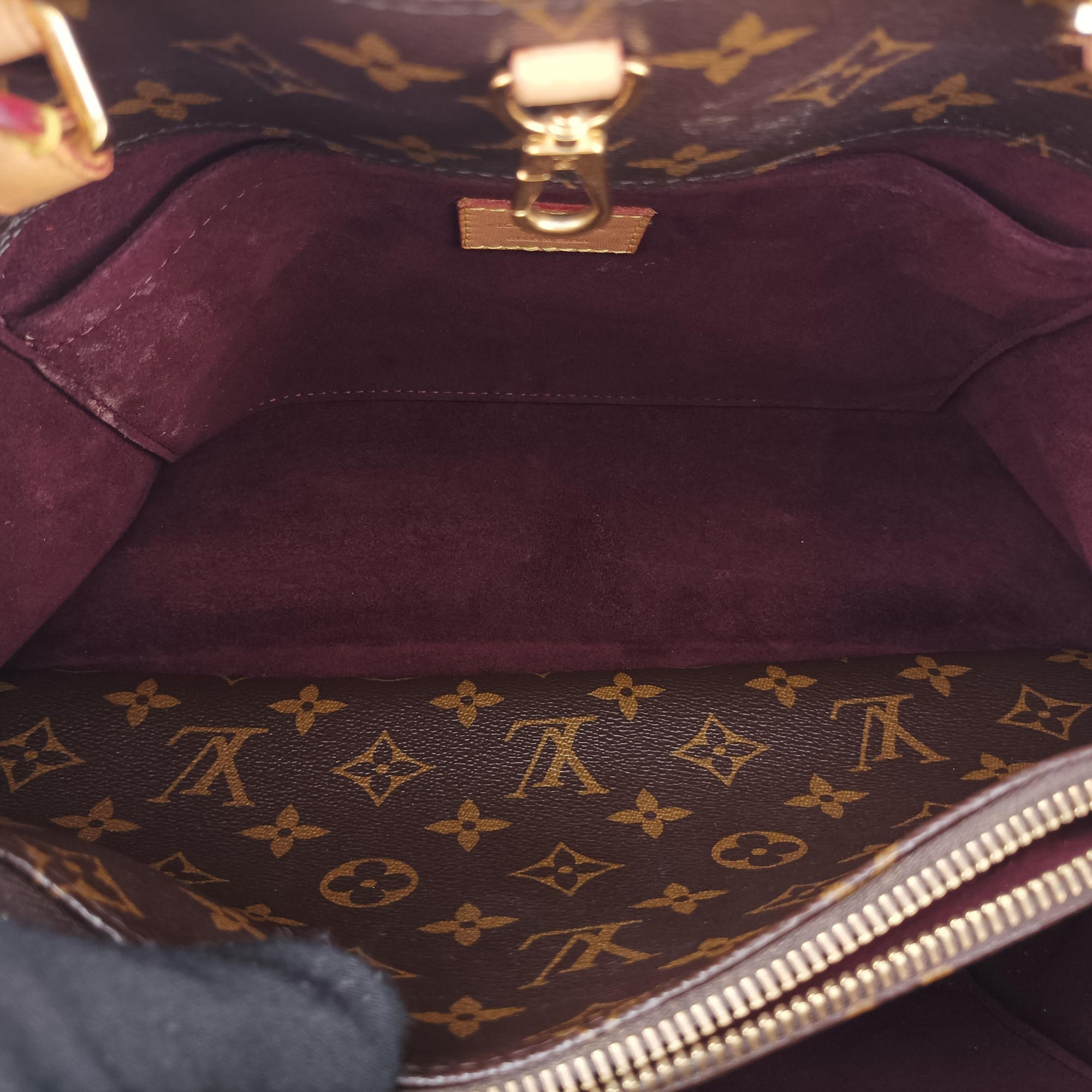 Pre-owned Louis Vuitton MONTAIGNE MM Brown Monogram Canvas M41056 shoulderbag | stylenewstar