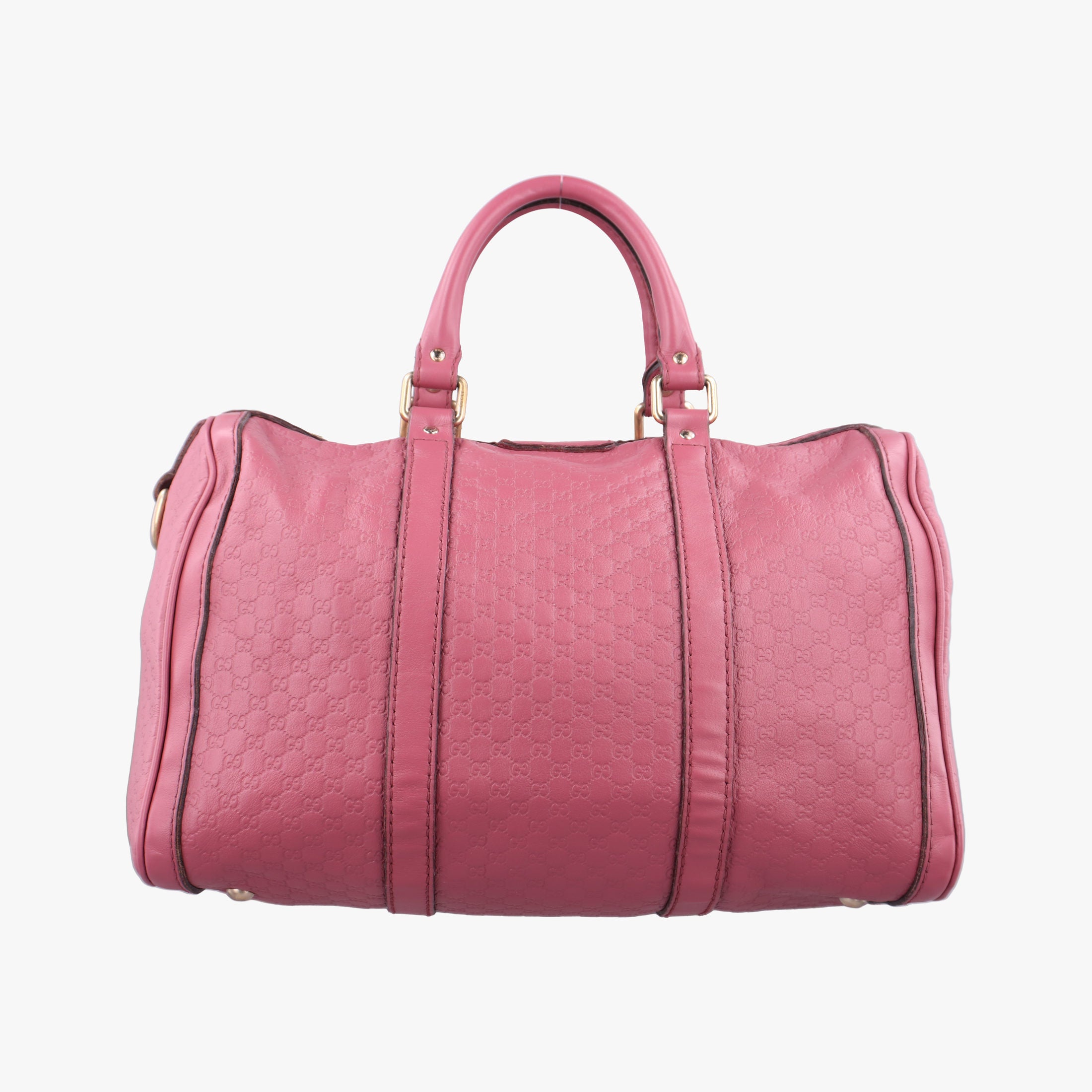 Secondhand Gucci Sherry Line Pink Leather 247205 handbag | stylenewstar
