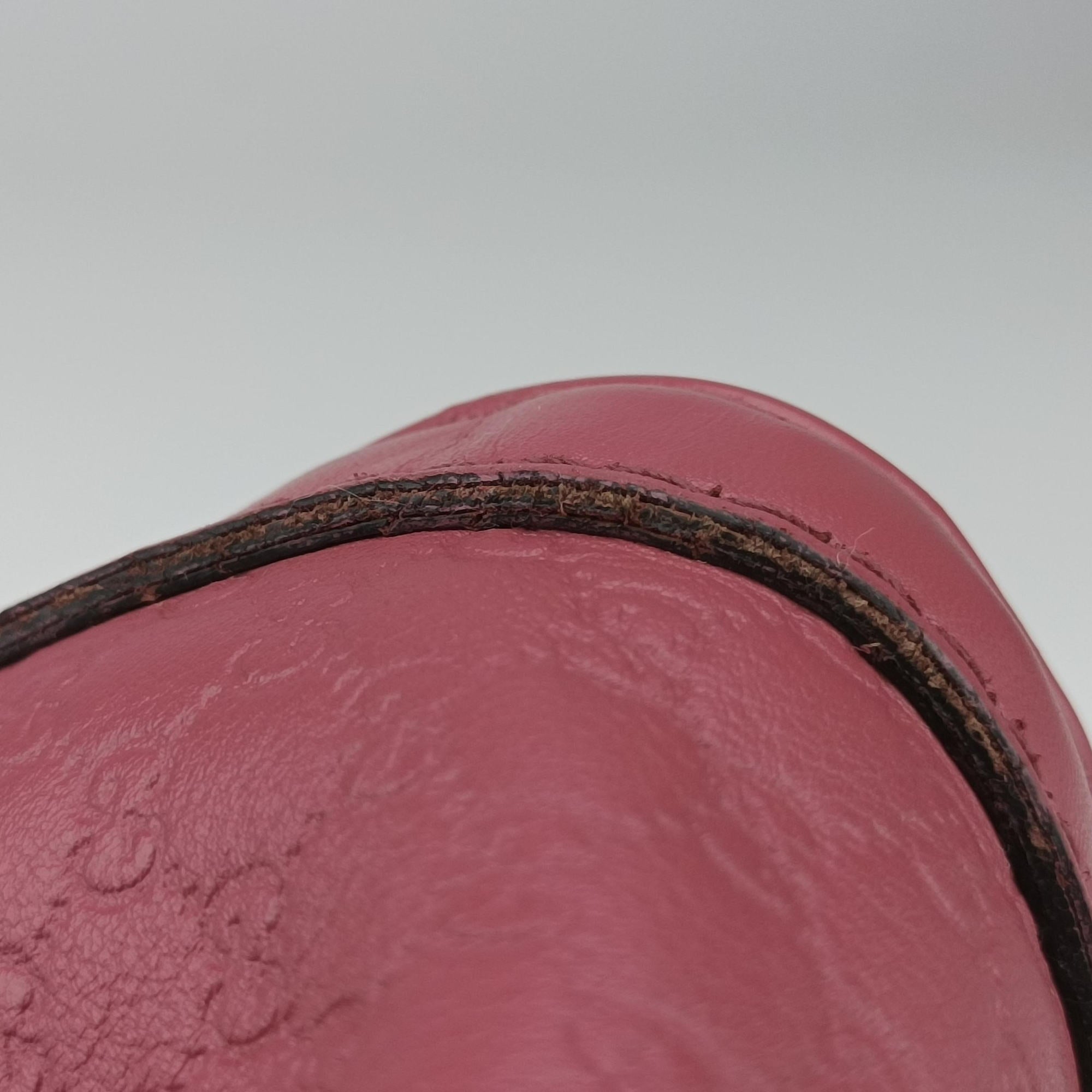 Secondhand Gucci Sherry Line Pink Leather 247205 handbag | stylenewstar