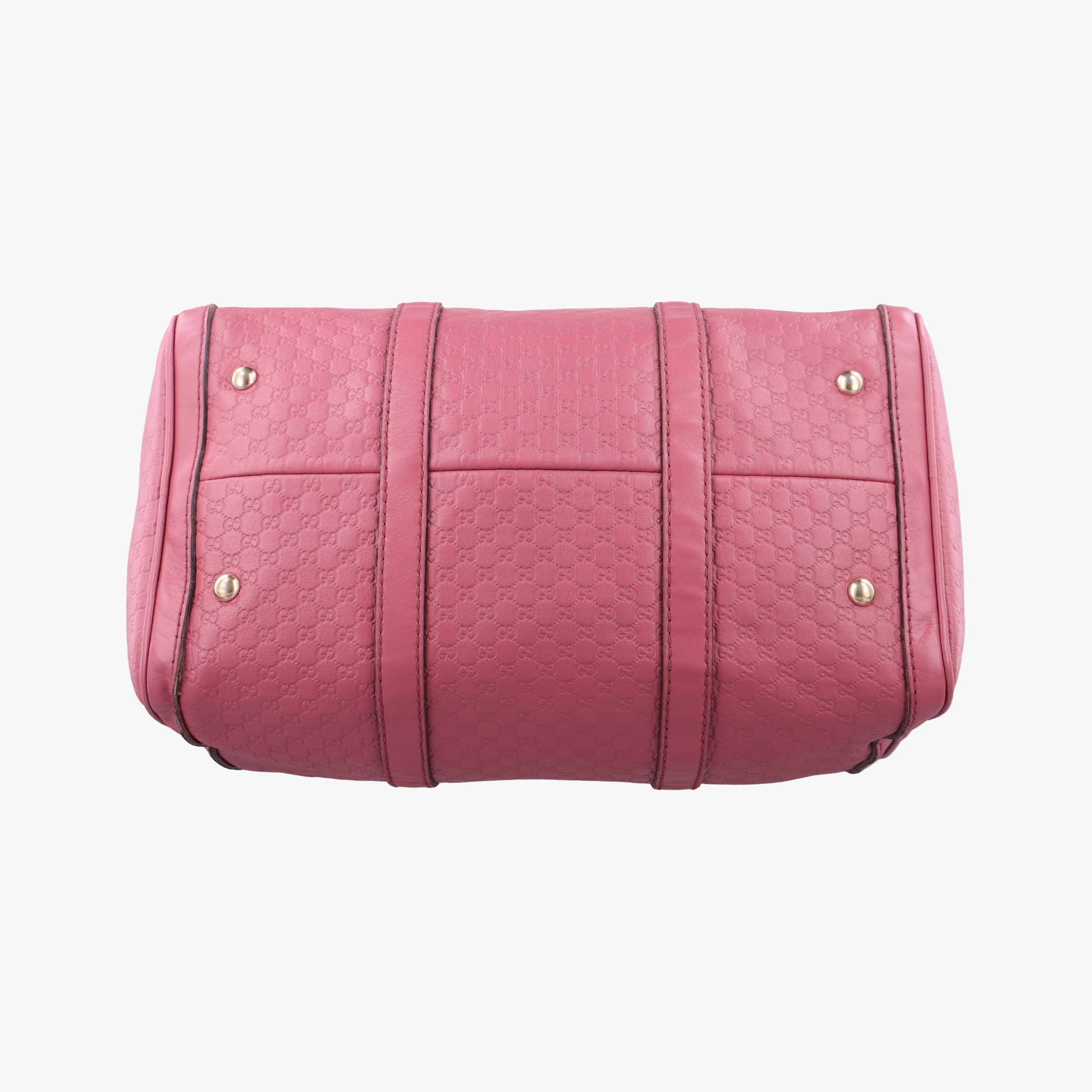 Secondhand Gucci Sherry Line Pink Leather 247205 handbag | stylenewstar
