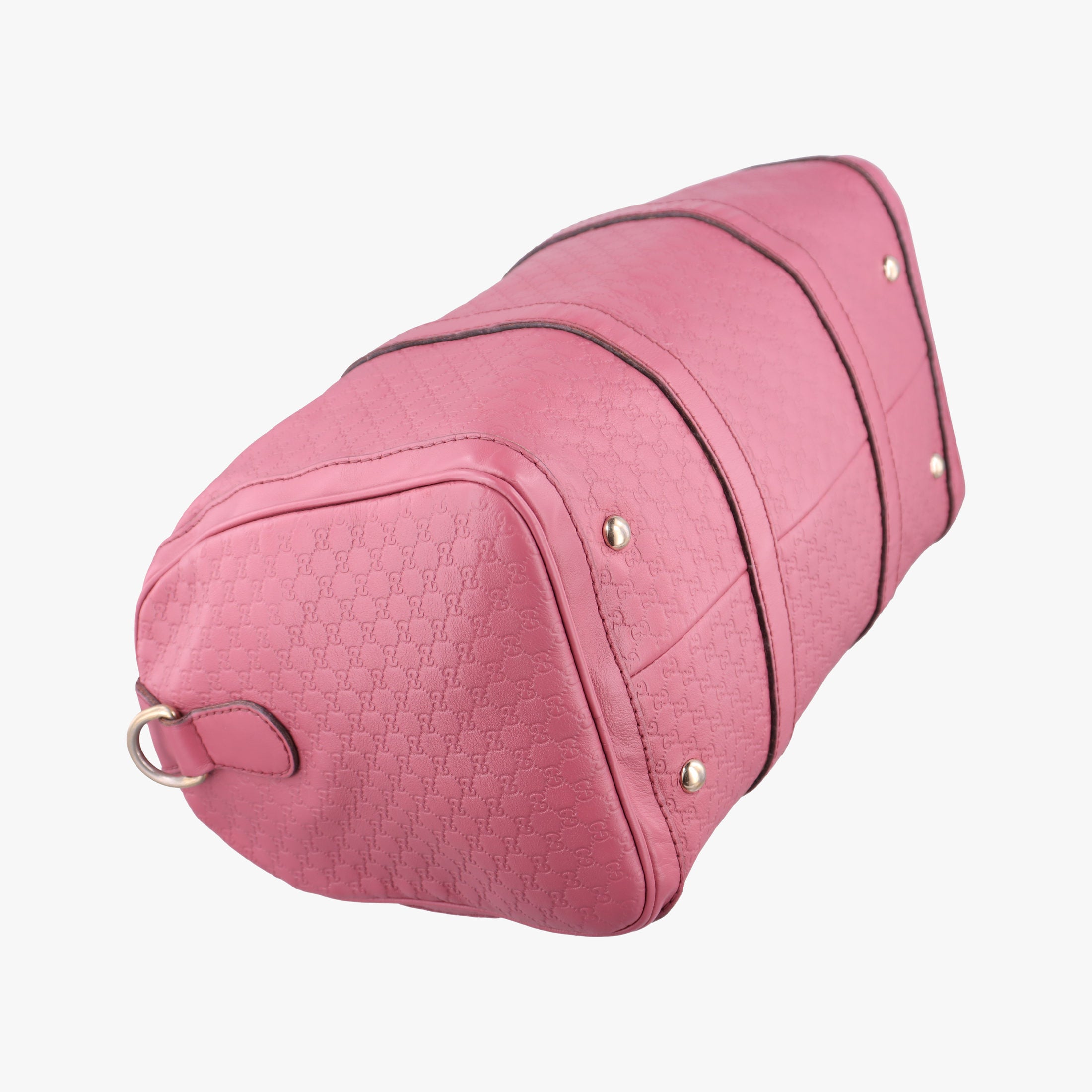 Secondhand Gucci Sherry Line Pink Leather 247205 handbag | stylenewstar