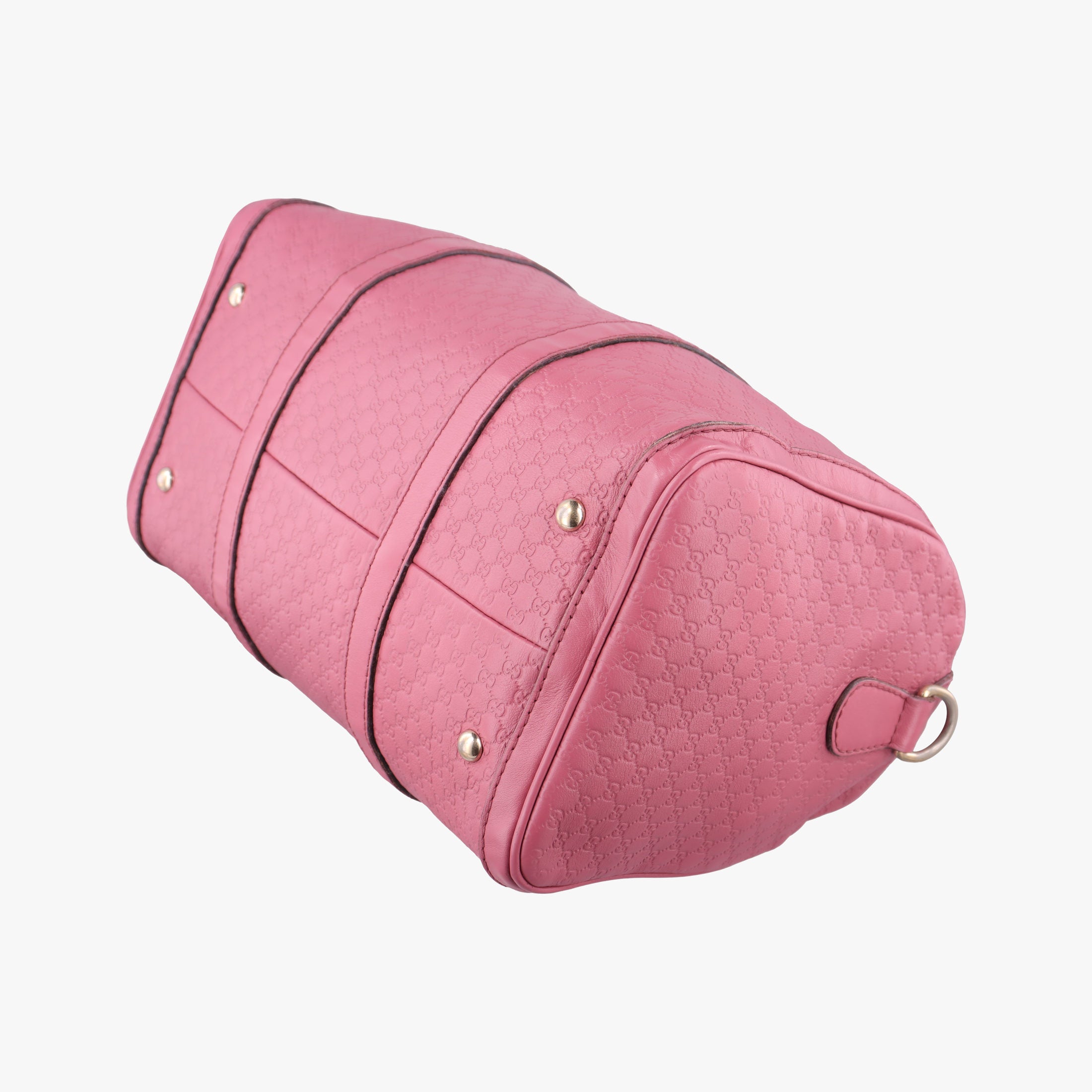 Secondhand Gucci Sherry Line Pink Leather 247205 handbag | stylenewstar
