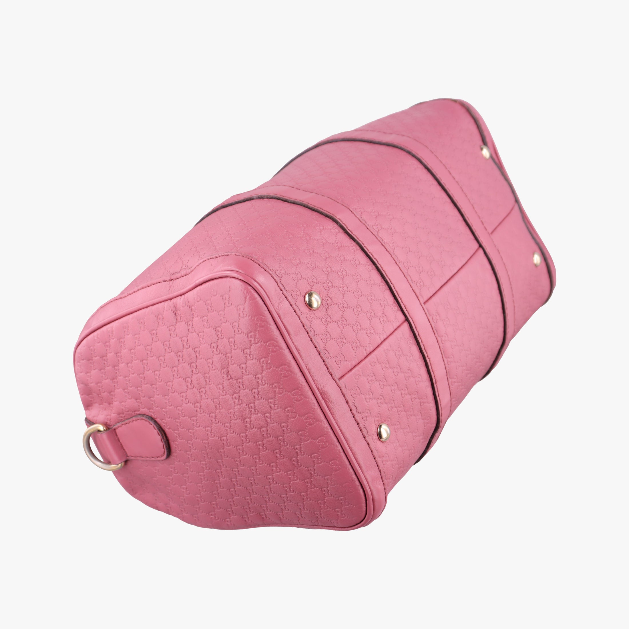 Secondhand Gucci Sherry Line Pink Leather 247205 handbag | stylenewstar
