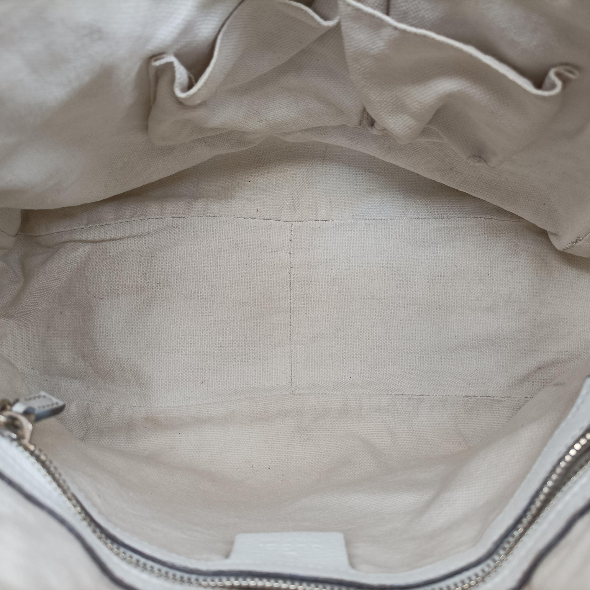 Vintage Gucci Heritage Horsebit Hobo White Leather 247604 shoulderbag | stylenewstar