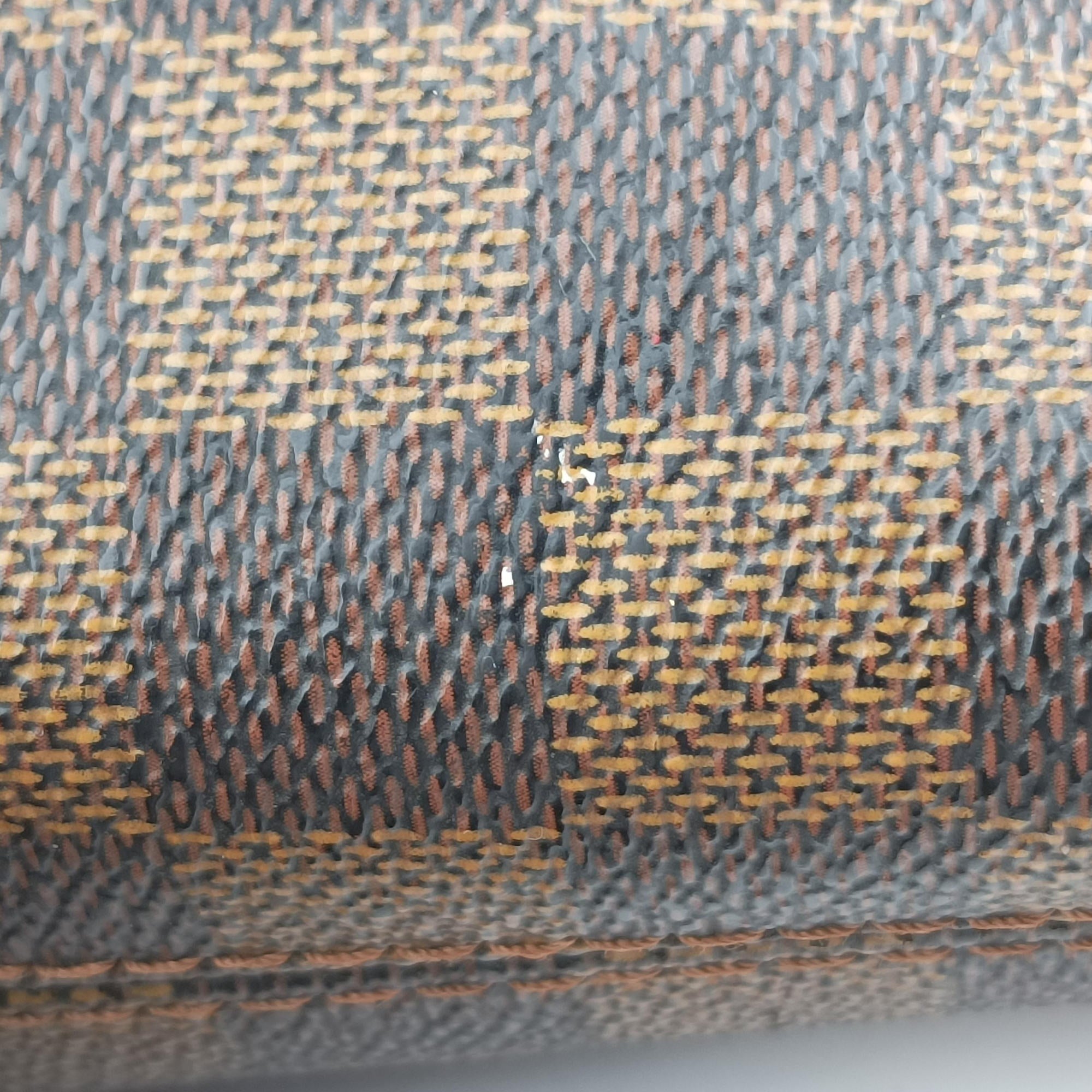 Pre-owned Louis Vuitton BROOKLYN EBENE Damier Canvas N51210 shoulderbag | stylenewstar