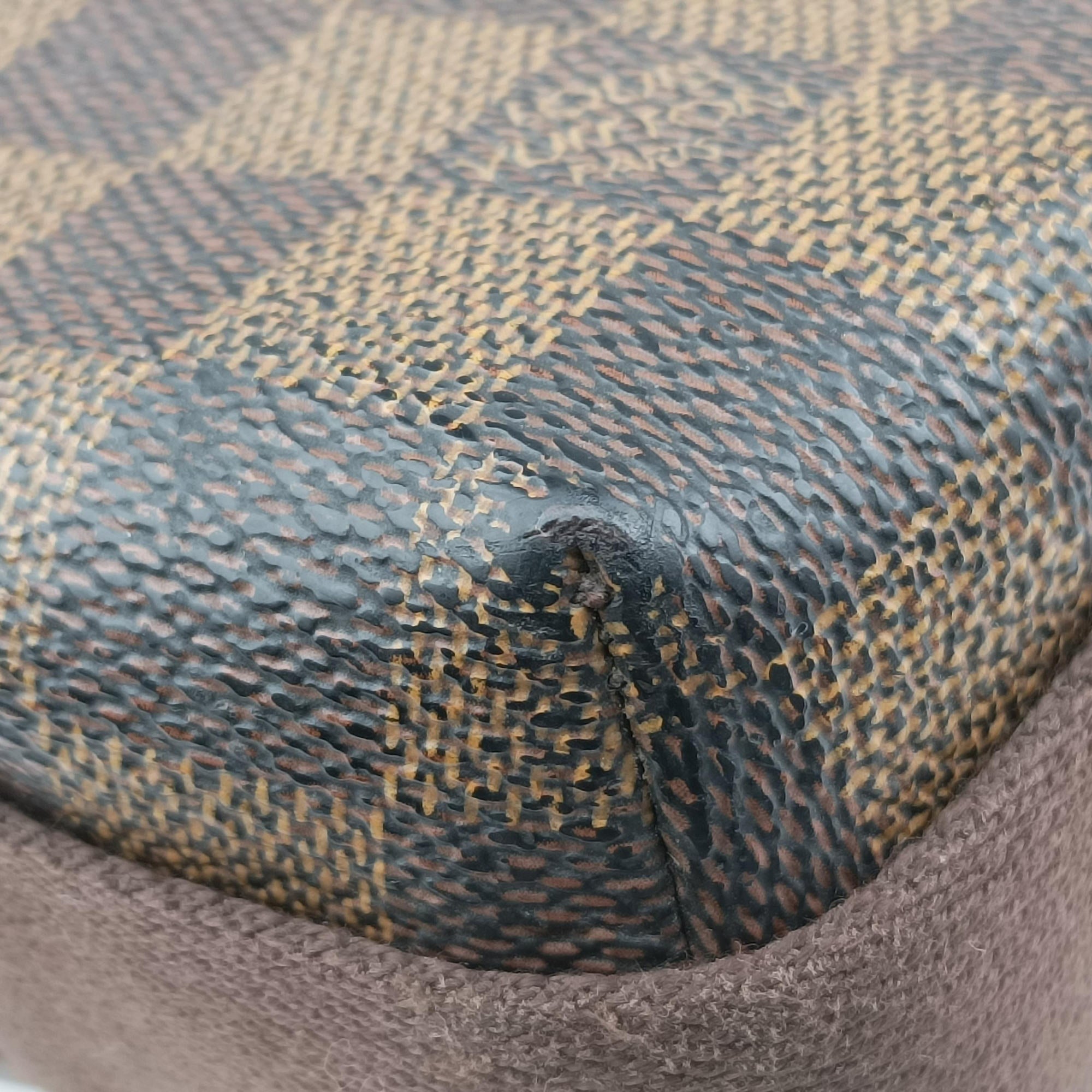 Pre-owned Louis Vuitton BROOKLYN EBENE Damier Canvas N51210 shoulderbag | stylenewstar