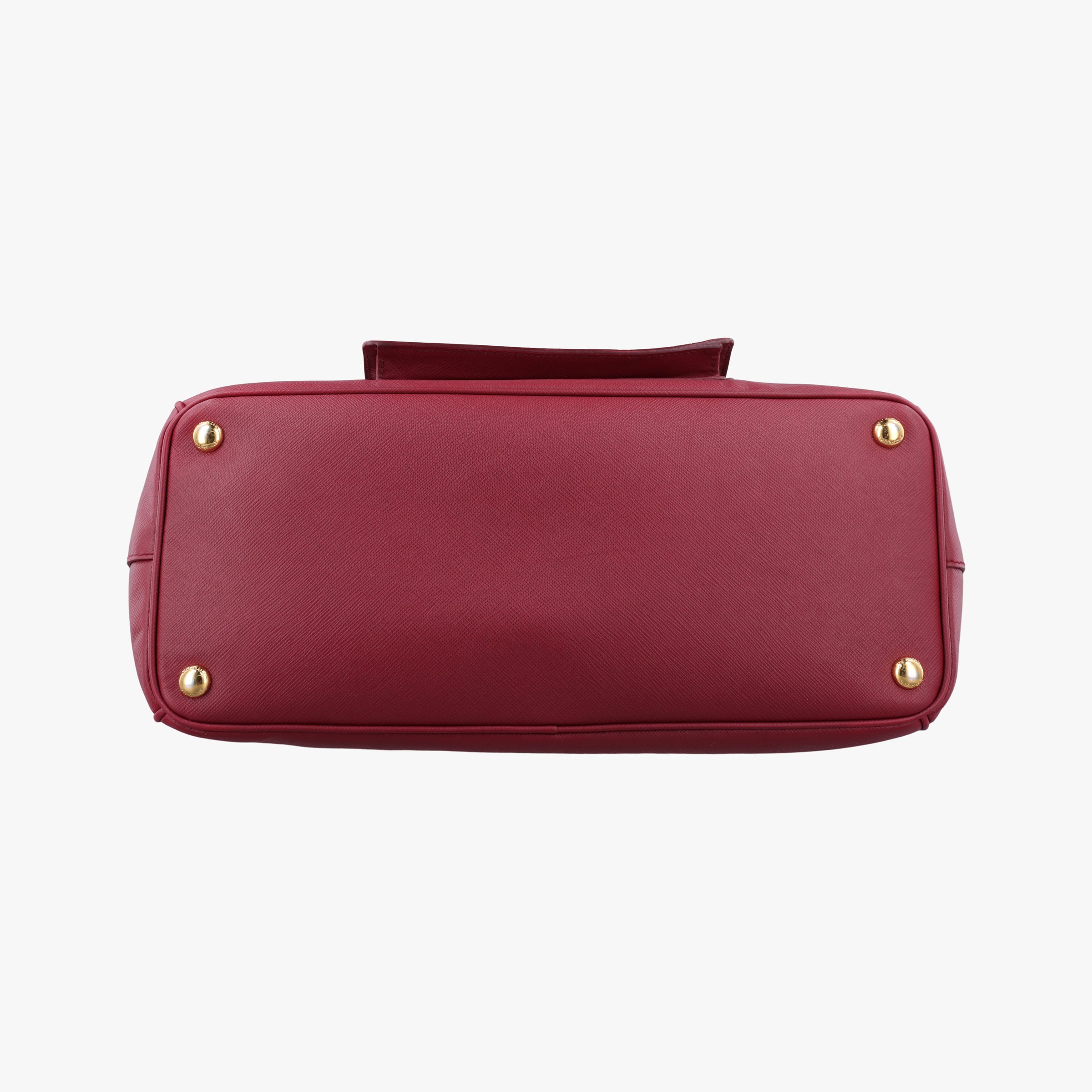 Secondhand Prada Galleria Front Pocket Red SAFFIANO Leather BN2674 shoulderbag | stylenewstar