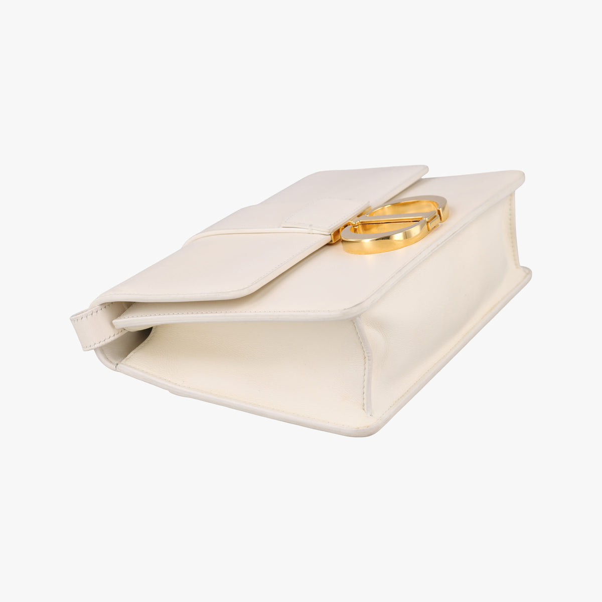 Vintage Christian Dior 30 Montaigne White leather  shoulderbag | stylenewstar