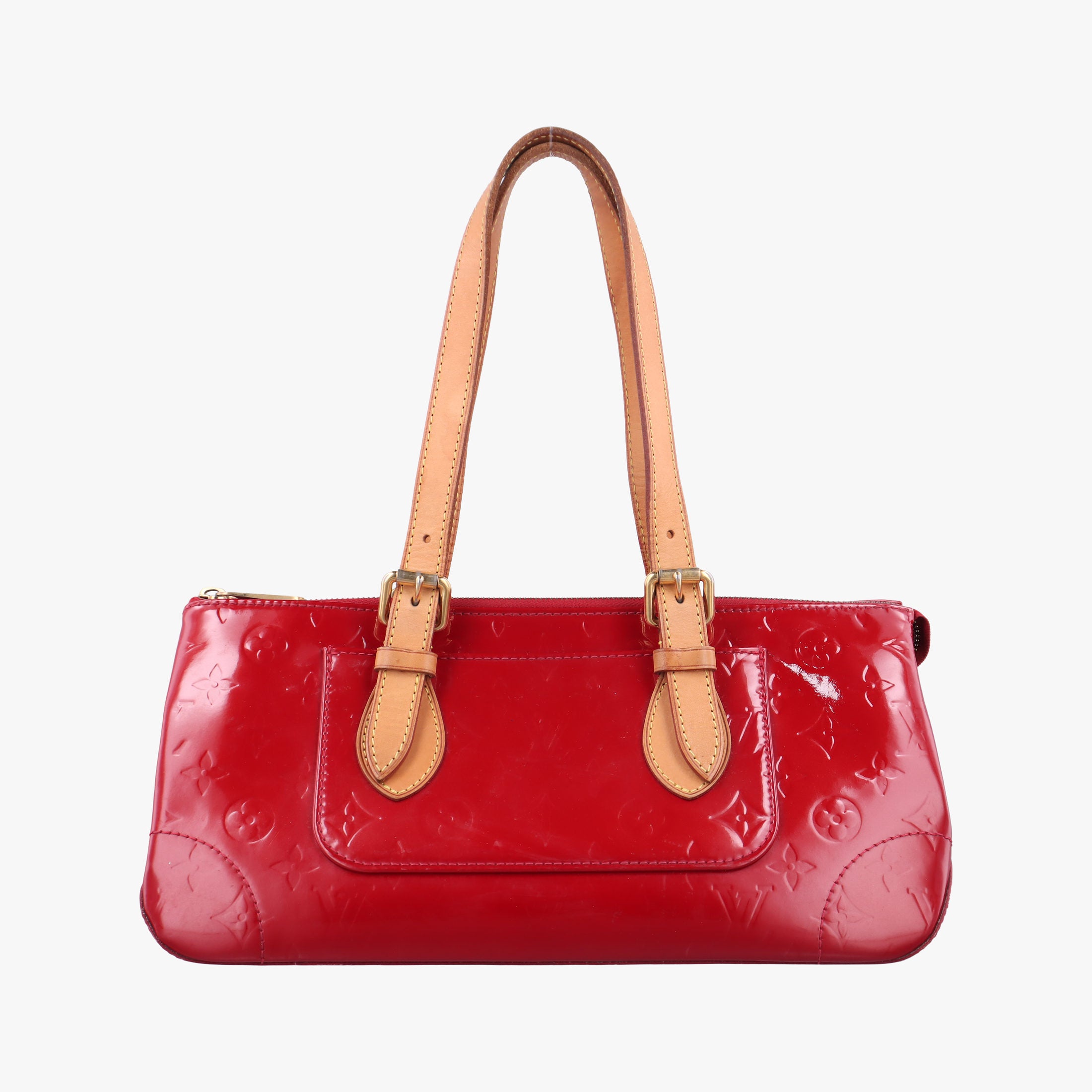 Pre-owned Louis Vuitton Rosewood Avenue POMME D’AMOUR Vernis M93507 shoulderbag | stylenewstar