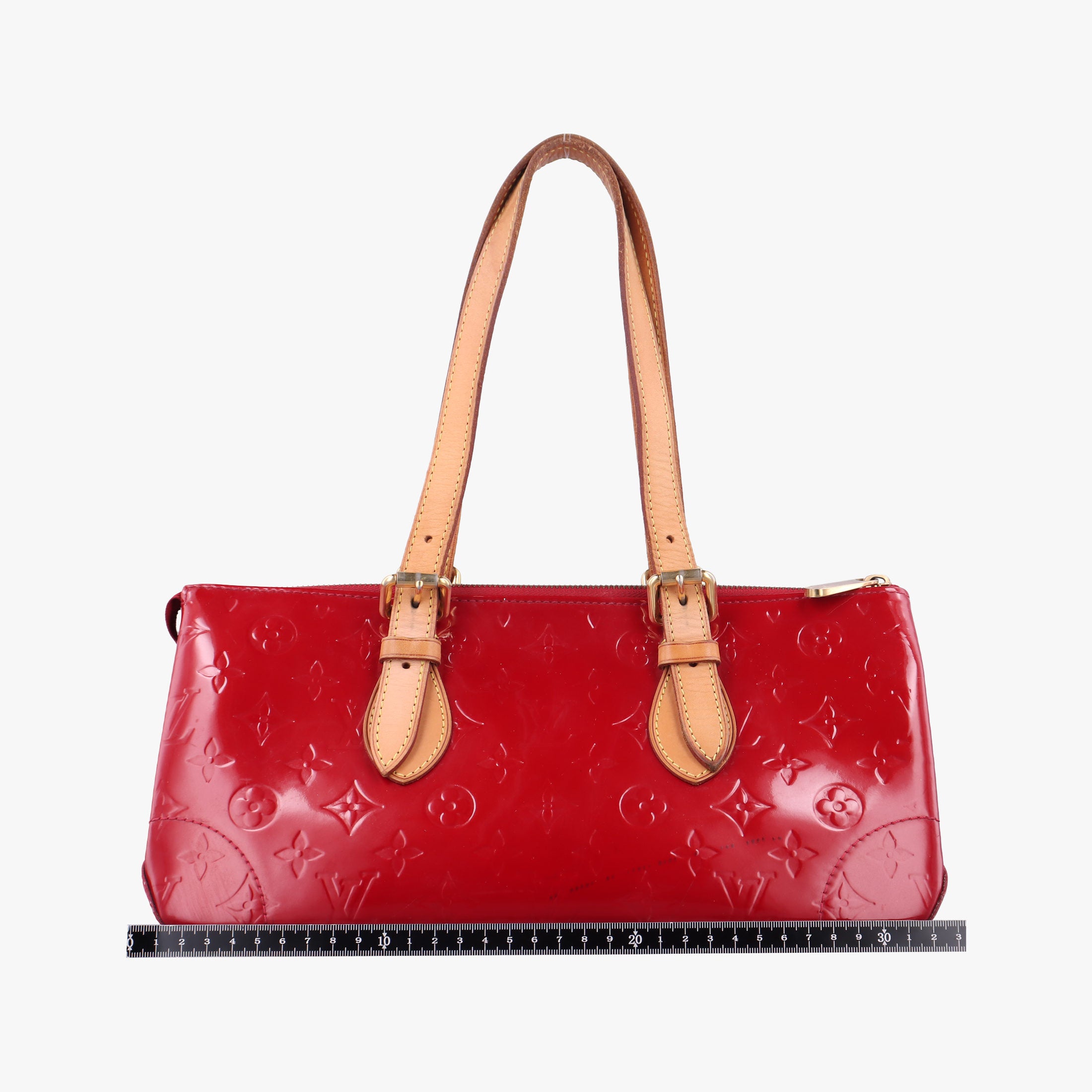 Pre-owned Louis Vuitton Rosewood Avenue POMME D’AMOUR Vernis M93507 shoulderbag | stylenewstar