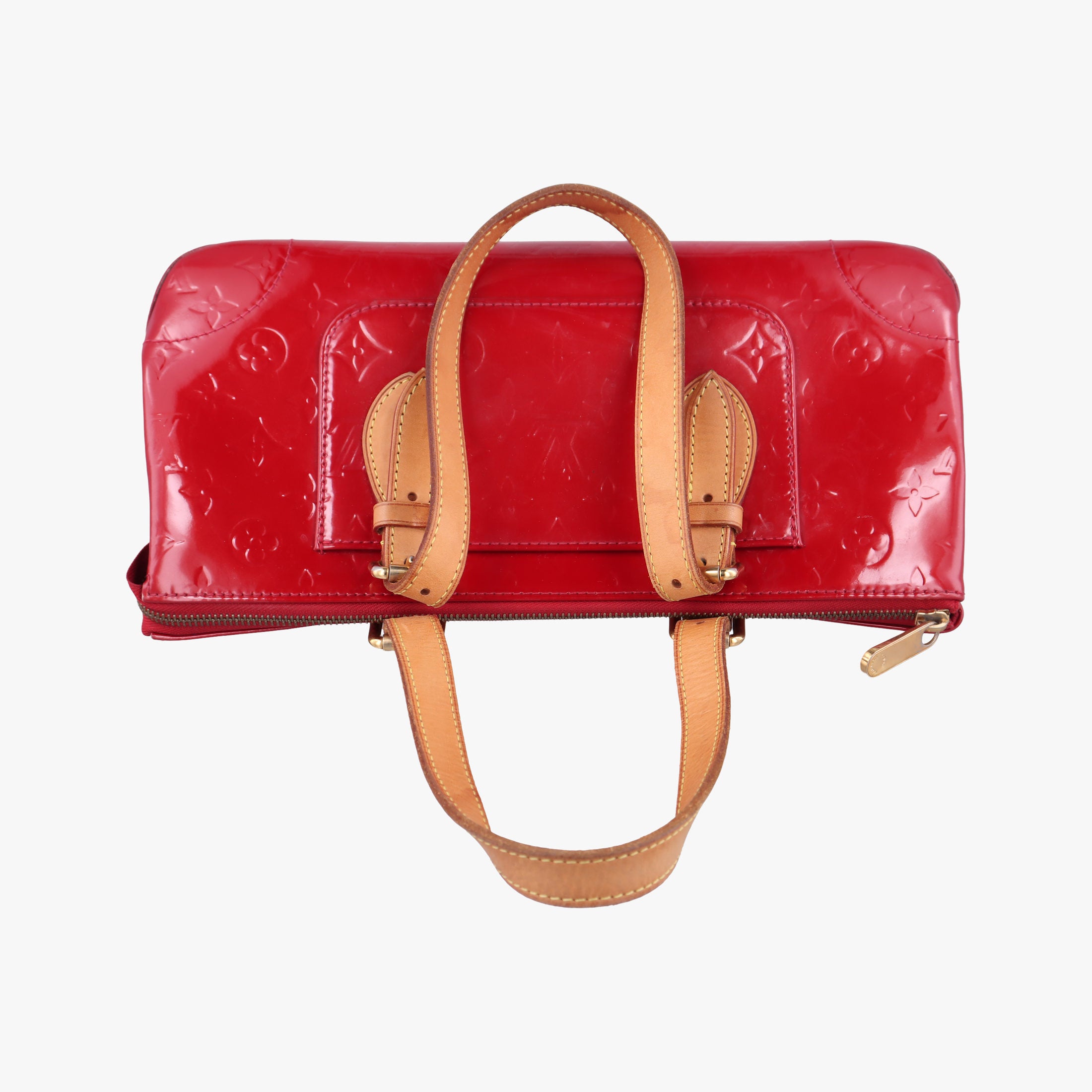Pre-owned Louis Vuitton Rosewood Avenue POMME D’AMOUR Vernis M93507 shoulderbag | stylenewstar