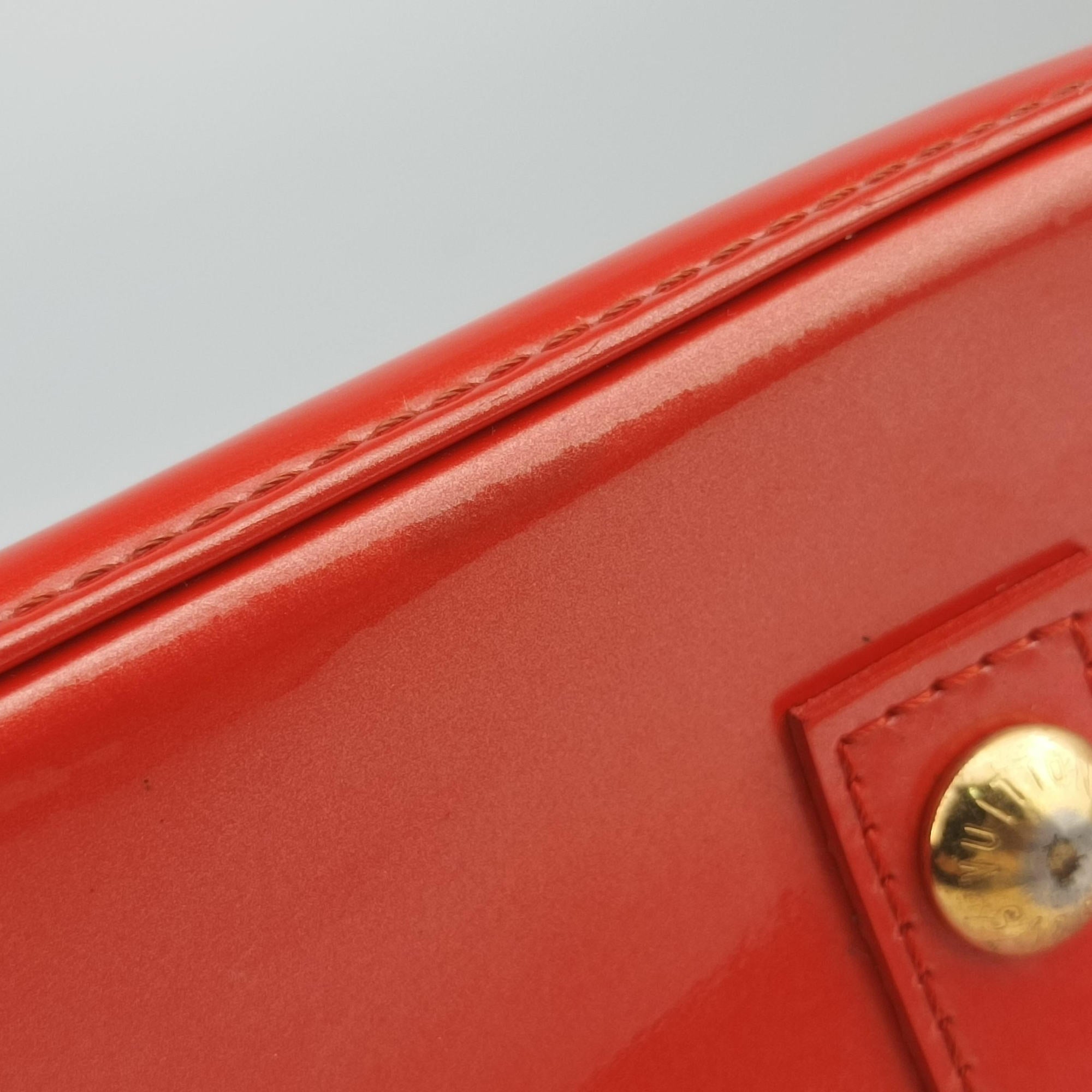 Pre-owned Louis Vuitton Alma GM Rose Pop Vernis M93625 handbag | stylenewstar